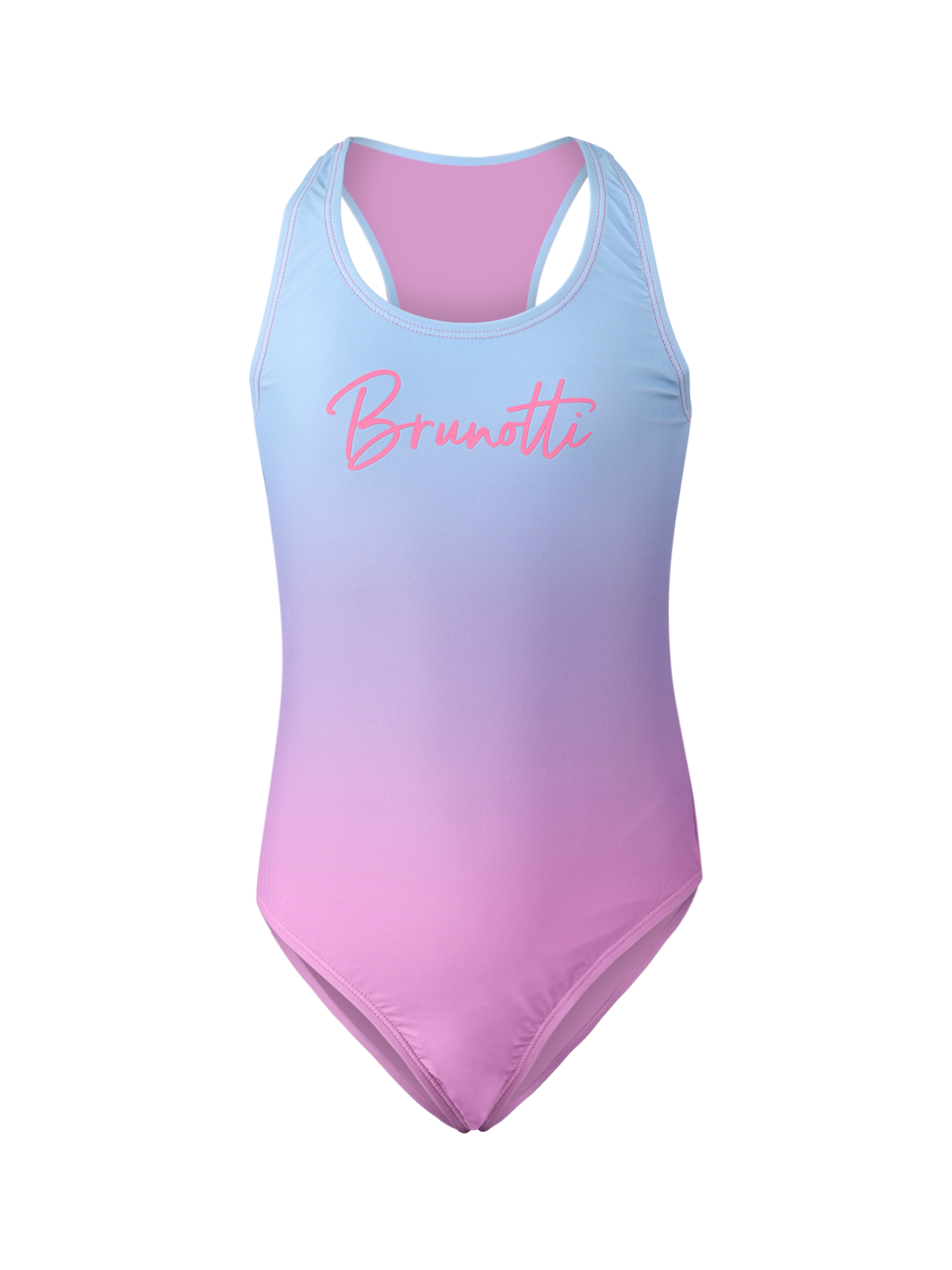 Sally-Gradient Girls Swimsuit | Bluebell