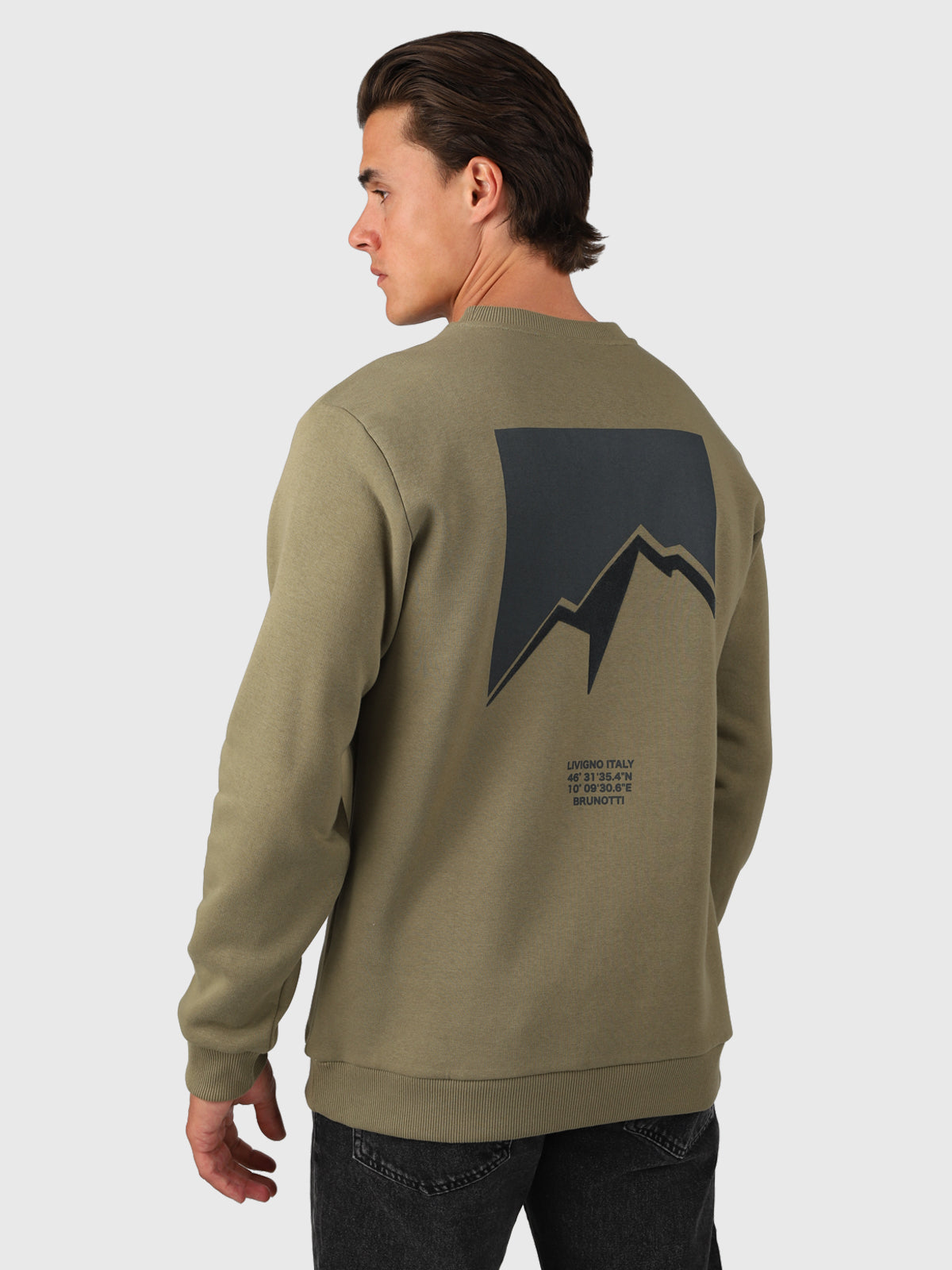 Navaldor Men Sweater | Dusky Green