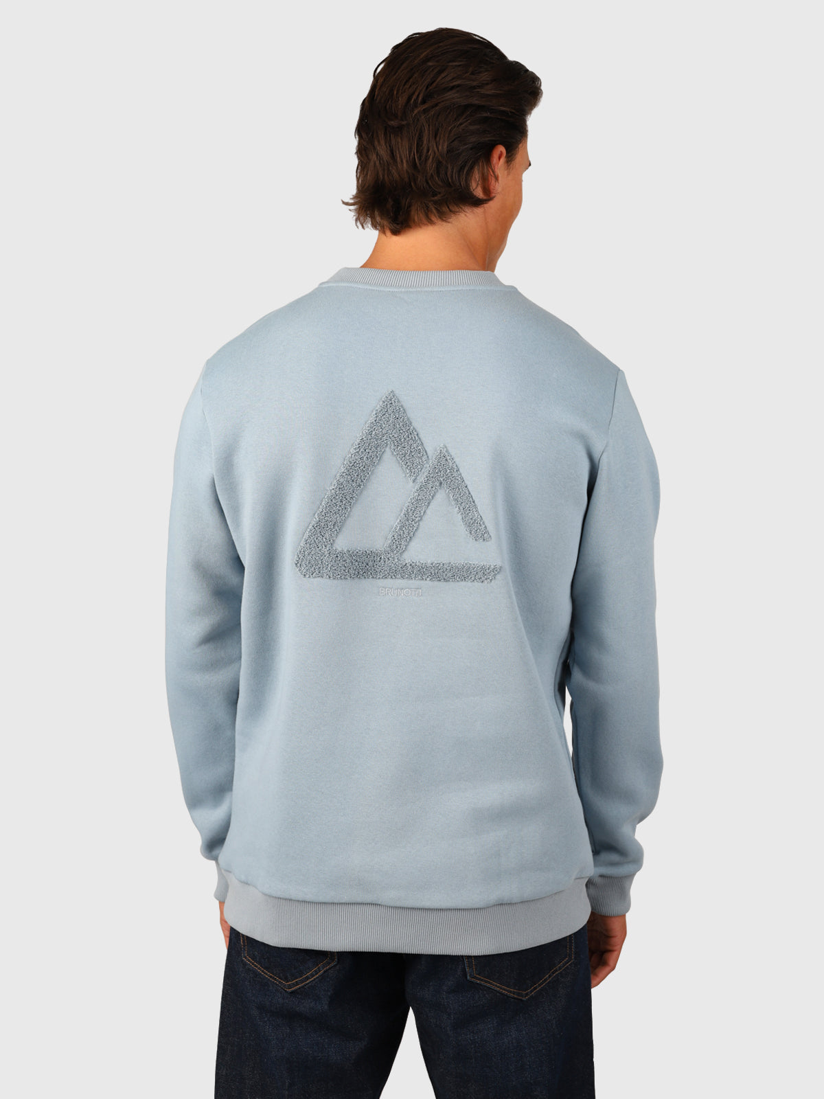 Navaldor Men Sweater | Silver Blue