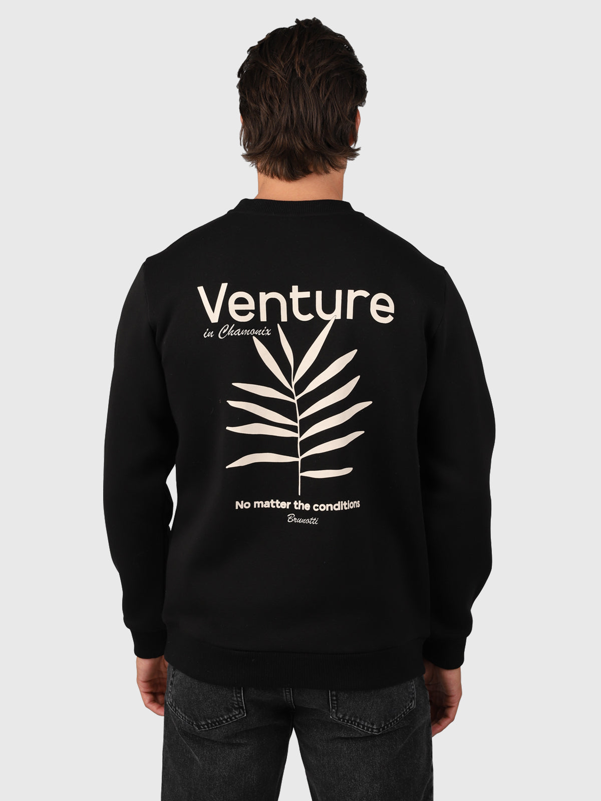 Navaldor Men Sweater | Black