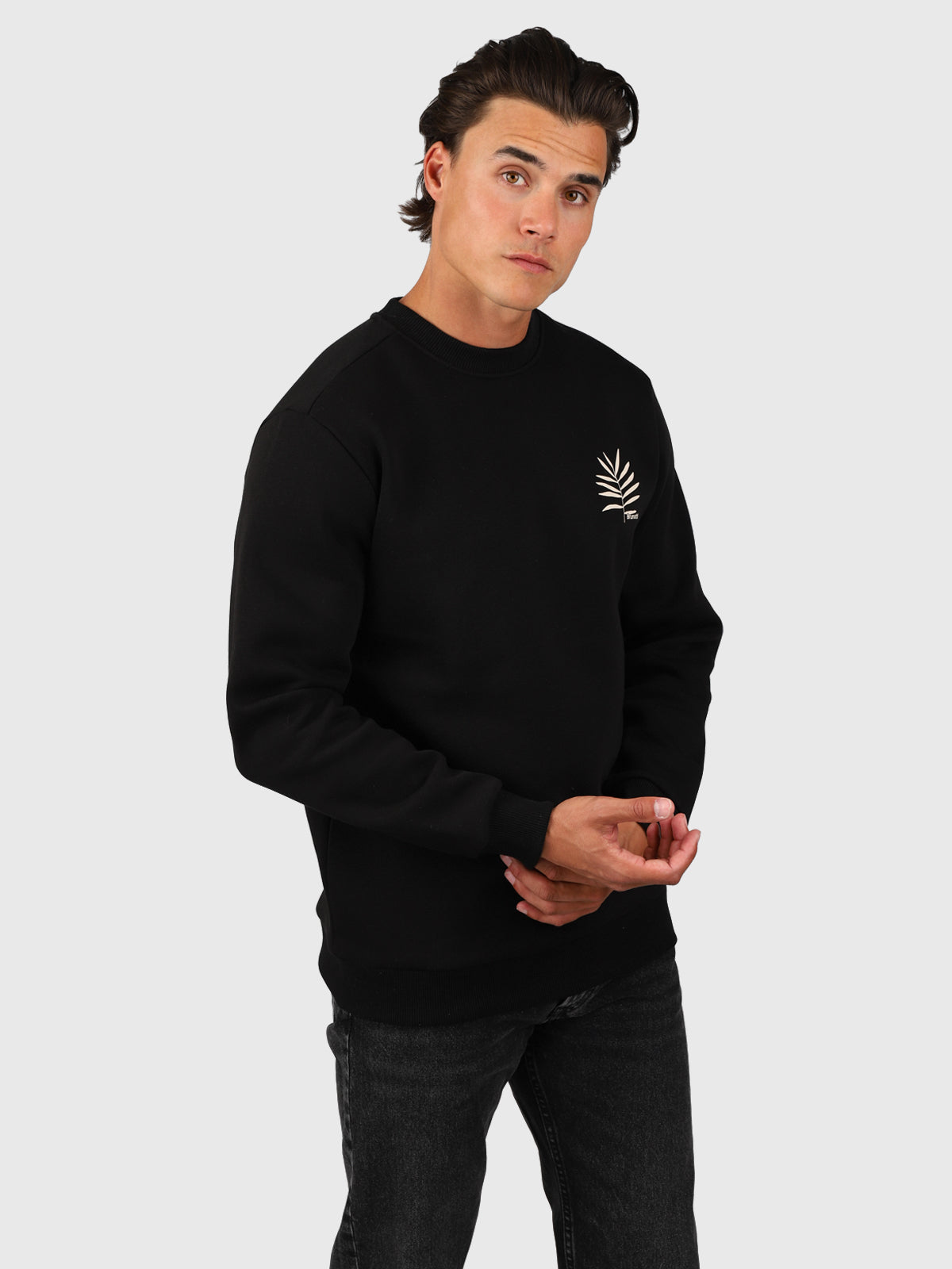 Navaldor Men Sweater | Black