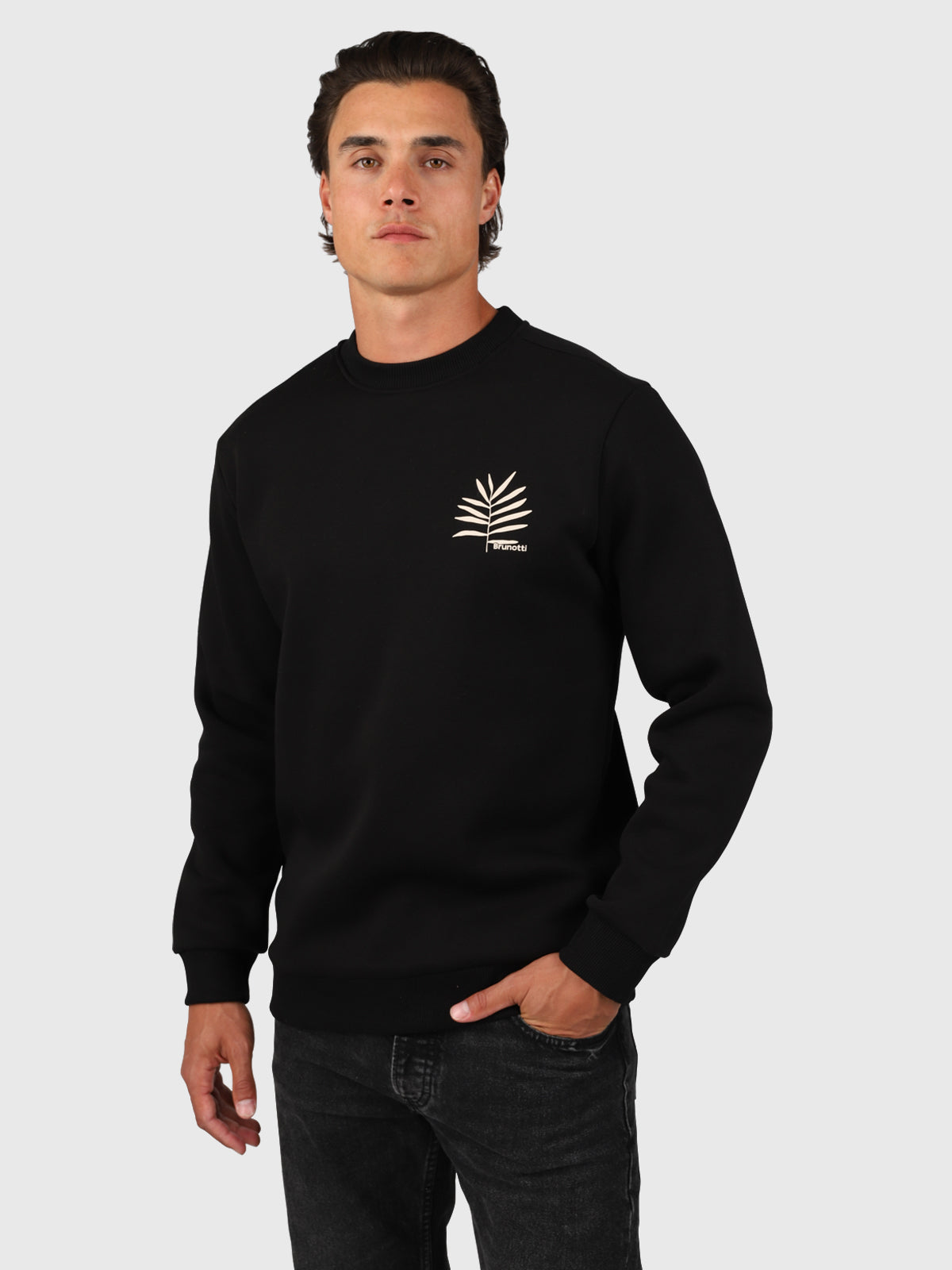 Navaldor Men Sweater | Black