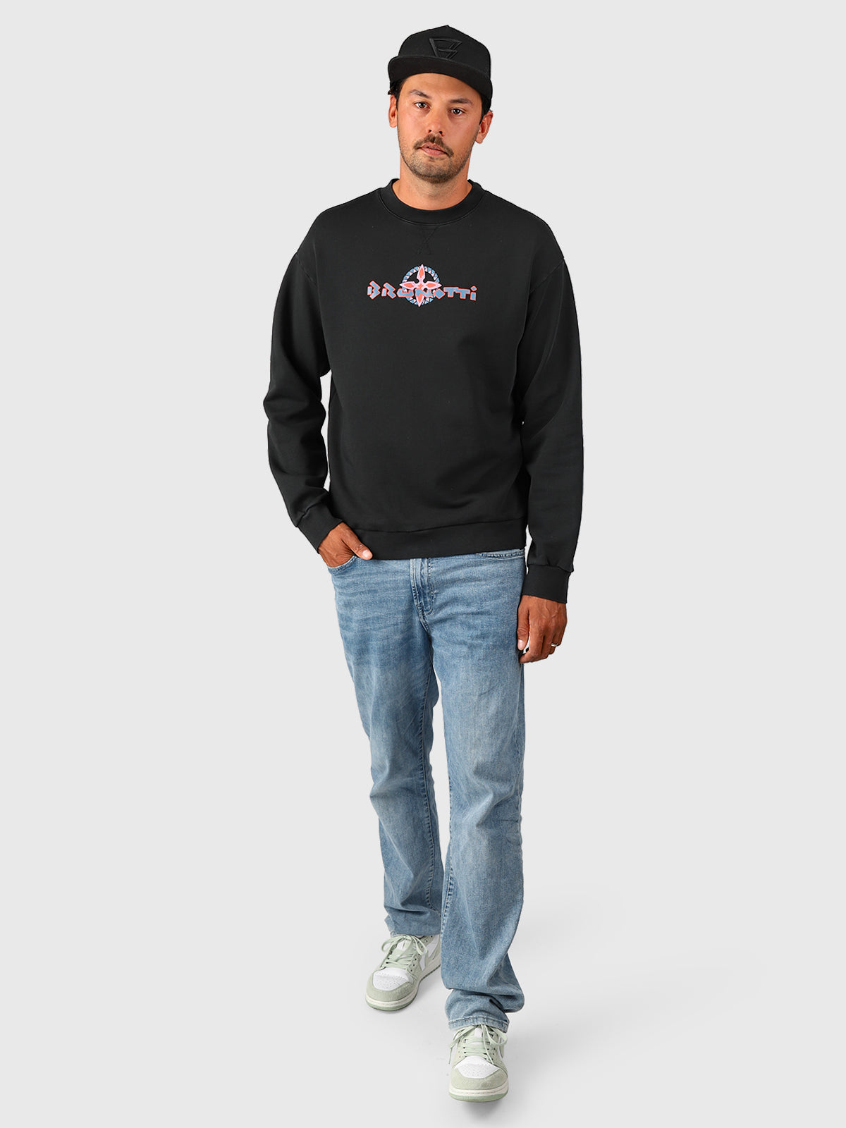 ReWind Heren Sweater | Pirate Black
