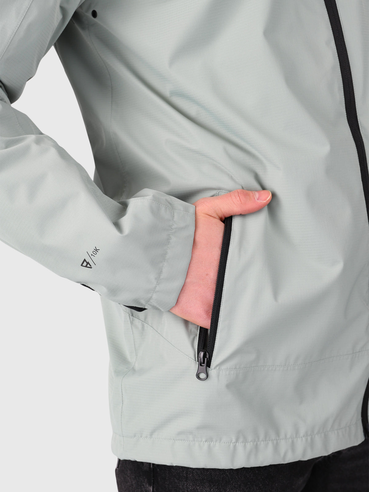 Weylin Heren Regenjas | Jet Grey