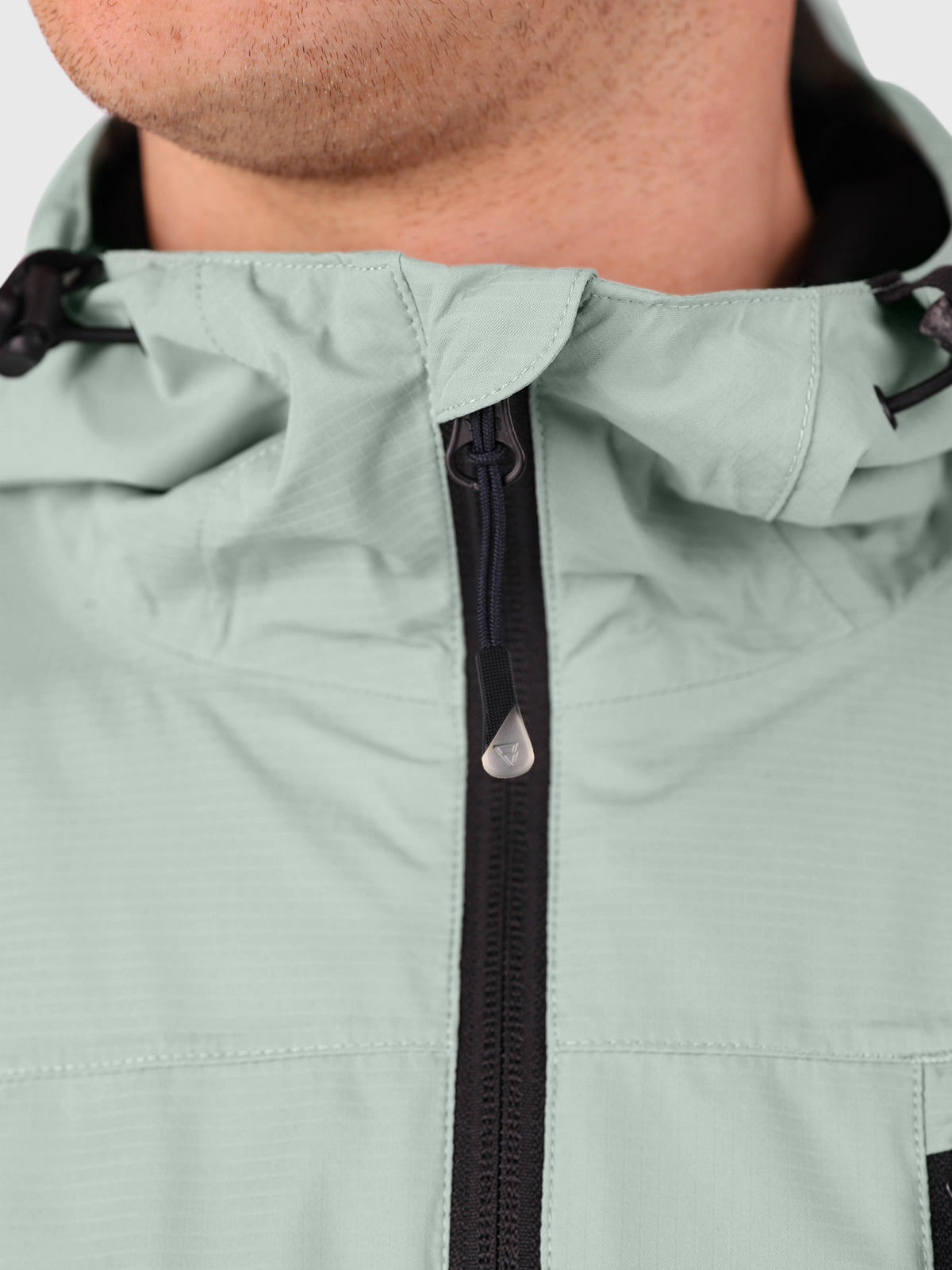 Weylin Heren Regenjas | Jet Grey