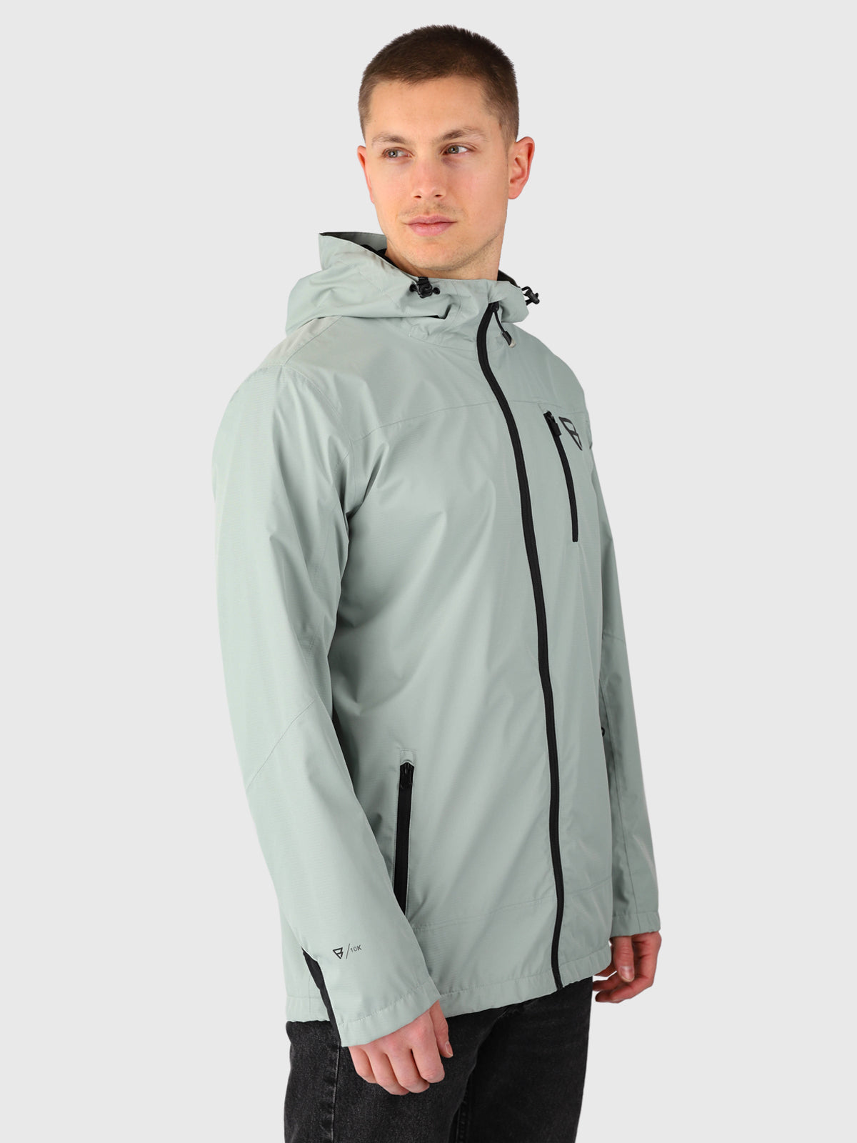 Weylin Heren Regenjas | Jet Grey