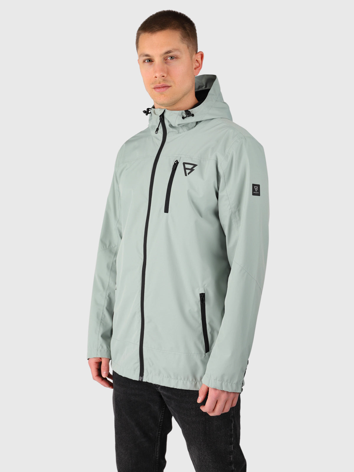 Weylin Heren Regenjas | Jet Grey