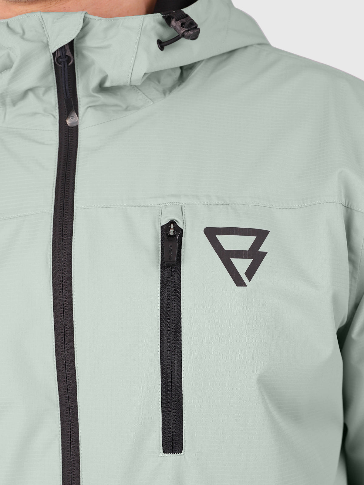 Weylin Heren Regenjas | Jet Grey