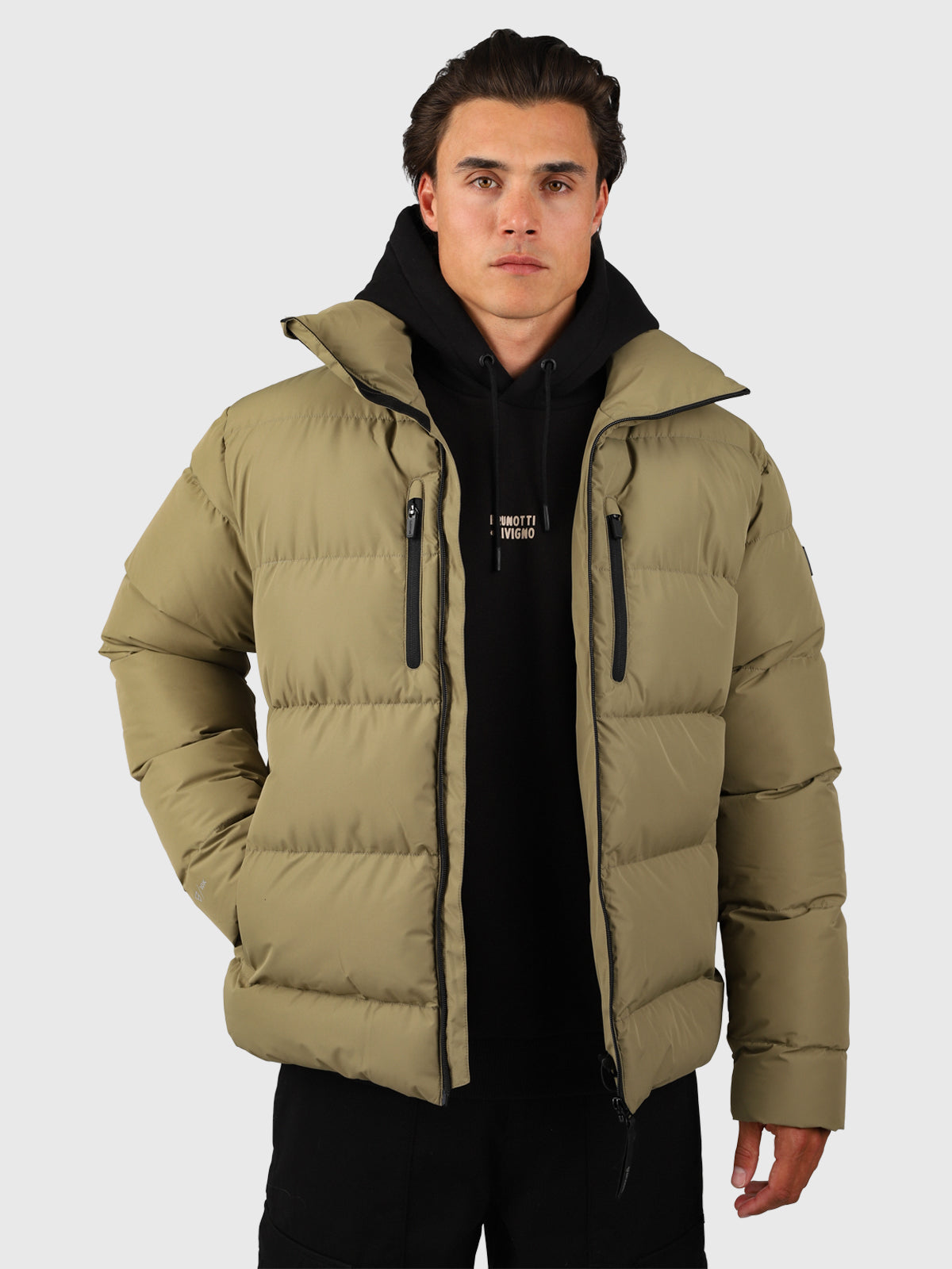 Baleandro Men Jacket | Dusky Green