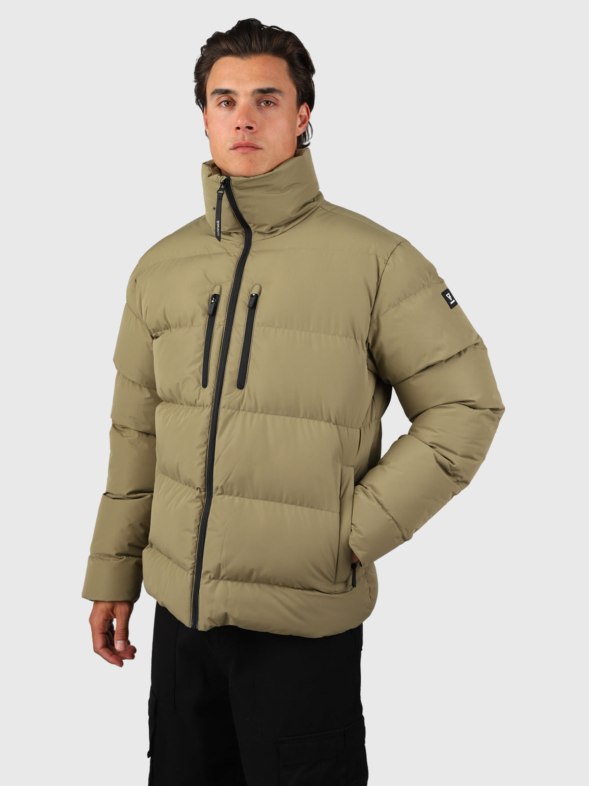 Baleandro Men Jacket | Dusky Green