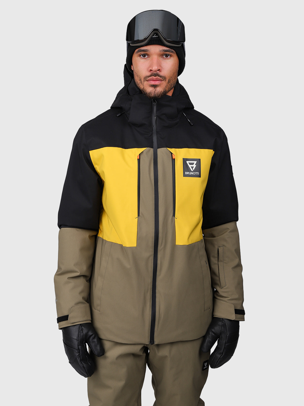 Aratin Men Snow Jacket | Dusky Green