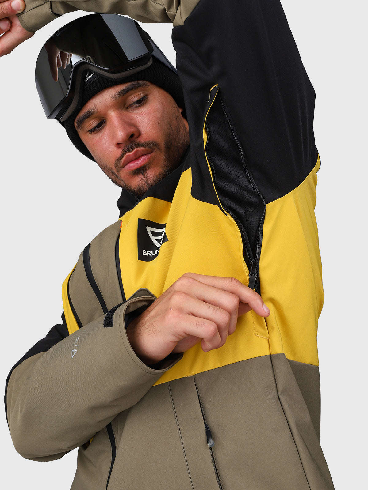 Aratin Men Snow Jacket | Dusky Green