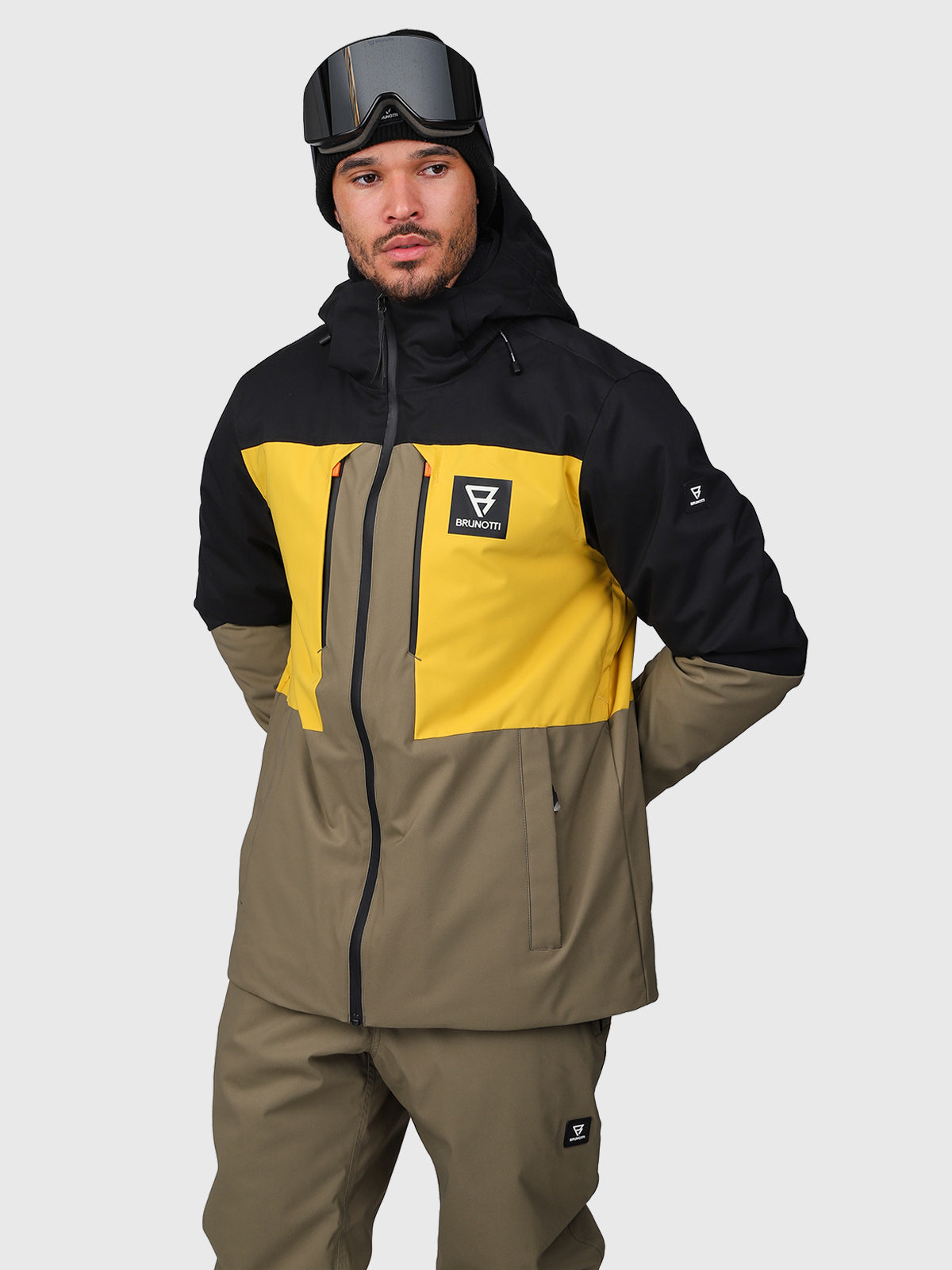 Aratin Men Snow Jacket | Dusky Green