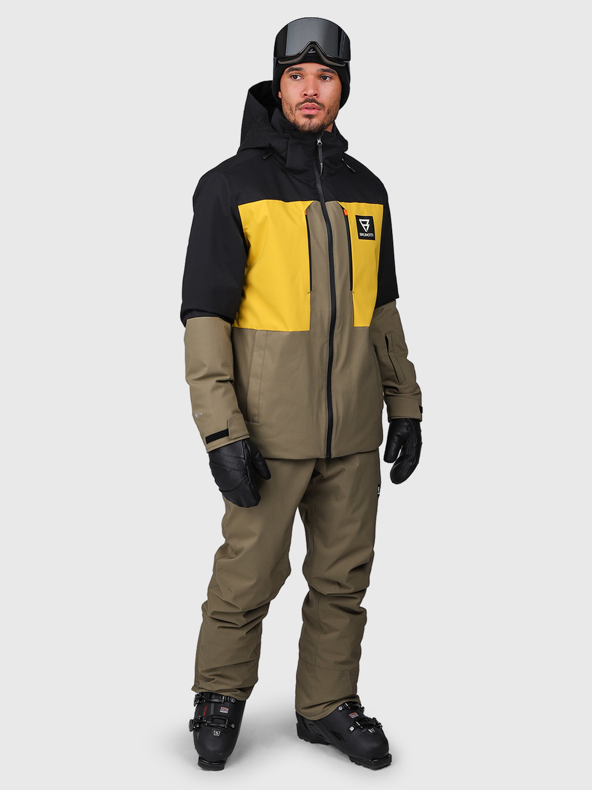 Aratin Men Snow Jacket | Dusky Green