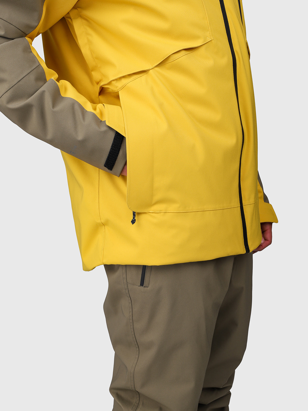 Kanisher Men Snow Jacket | Lemon Curry