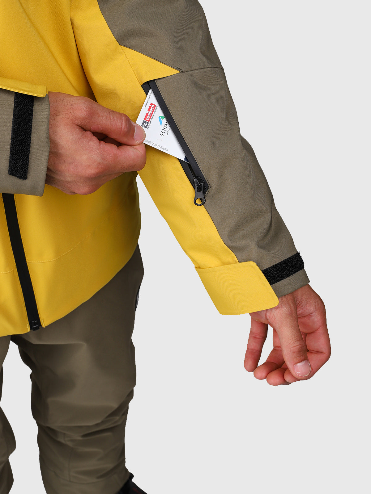Kanisher Men Snow Jacket | Lemon Curry