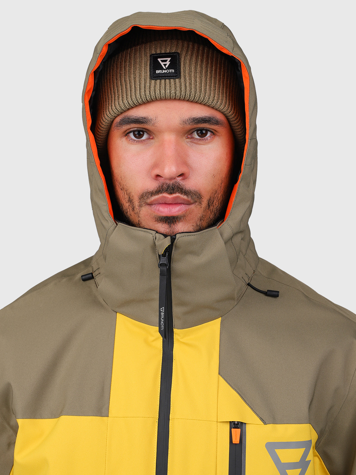 Kanisher Men Snow Jacket | Lemon Curry