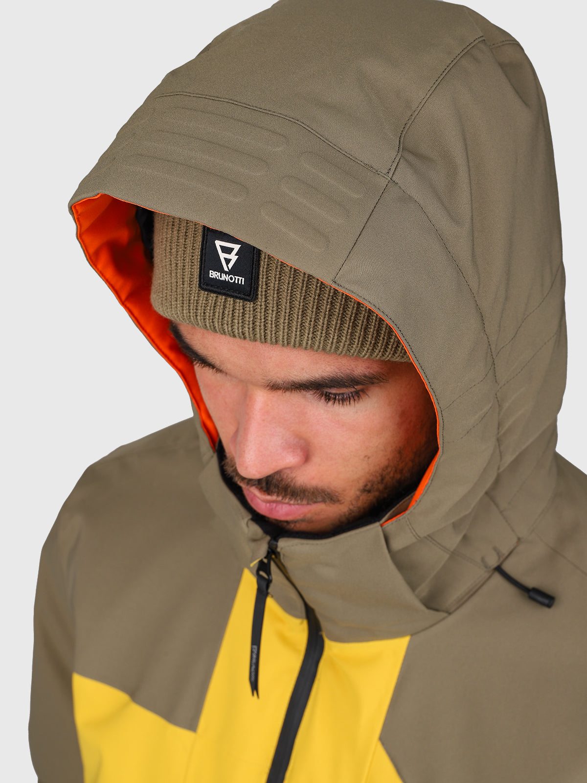 Kanisher Men Snow Jacket | Lemon Curry