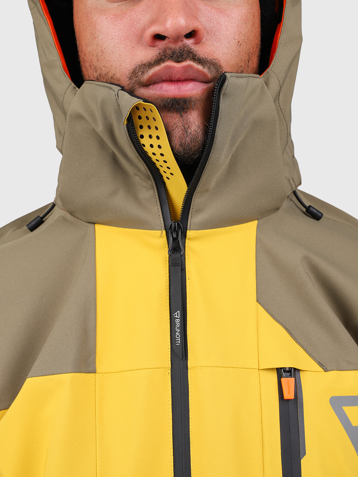 Kanisher Men Snow Jacket | Lemon Curry