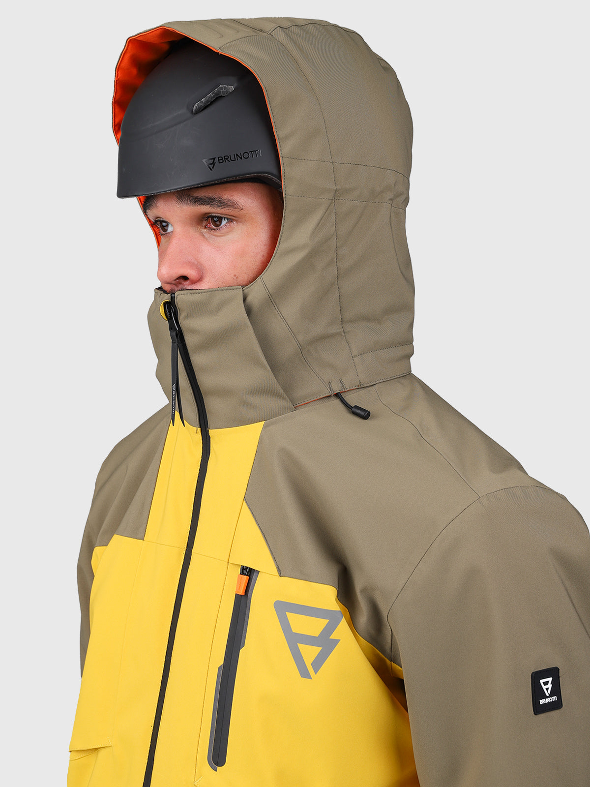 Kanisher Men Snow Jacket | Lemon Curry