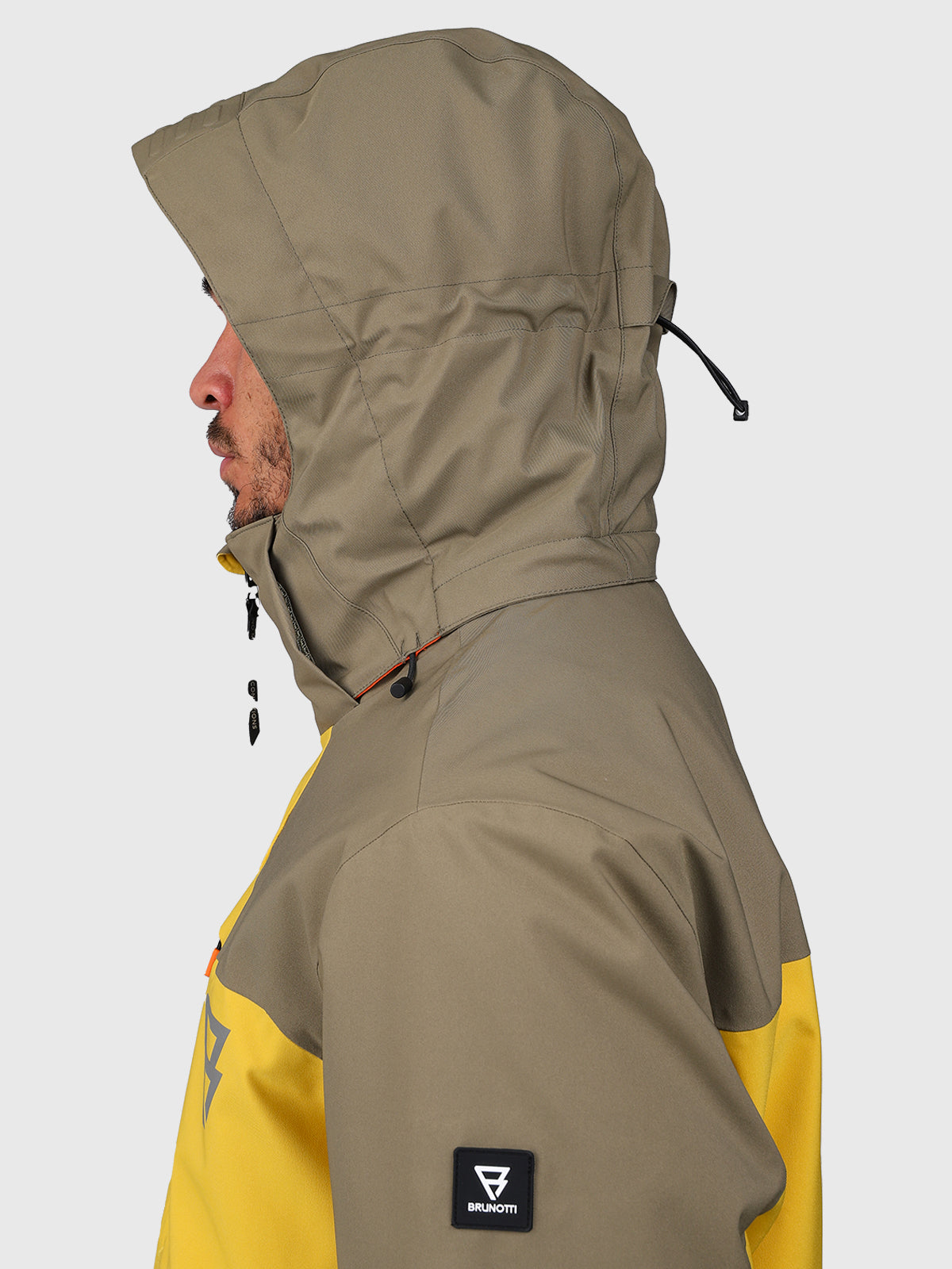 Kanisher Men Snow Jacket | Lemon Curry