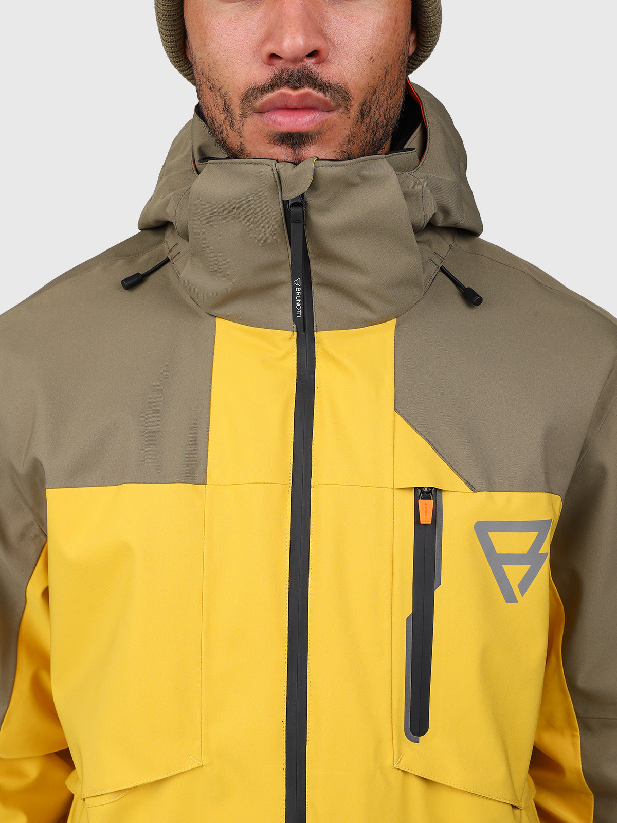 Kanisher Men Snow Jacket | Lemon Curry