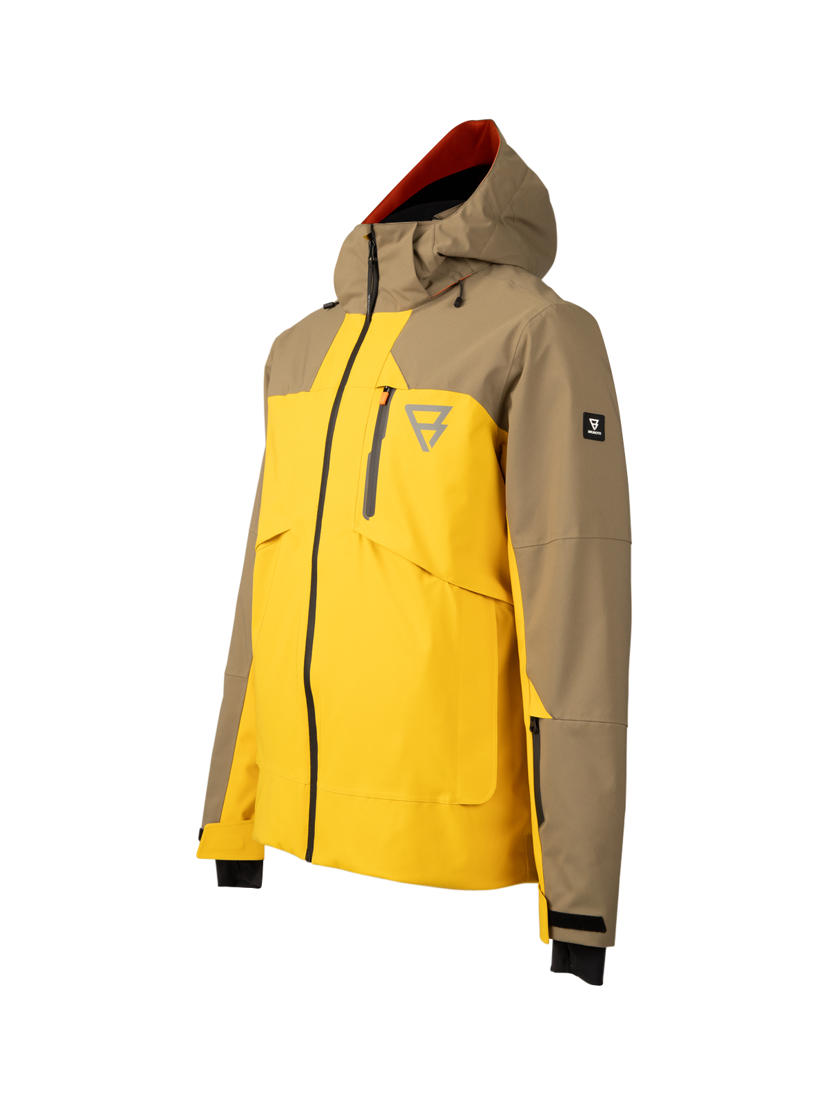 Kanisher Men Snow Jacket | Lemon Curry