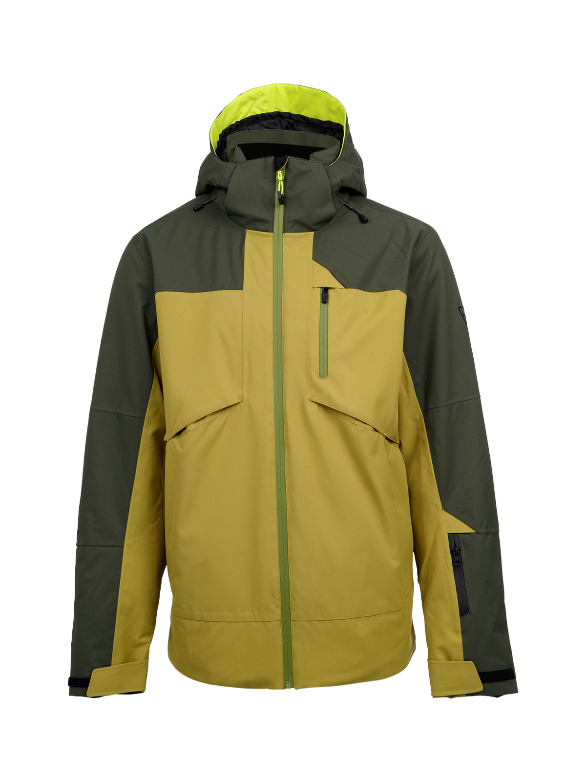 Kanisher Men Snow Jacket | Dark Moss