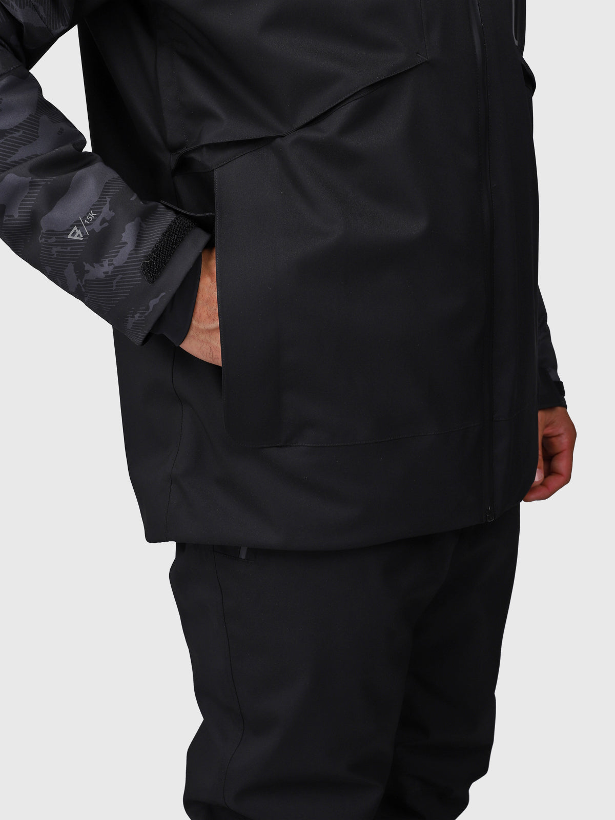 Kanisher Herren Schneejacke | Schwarz