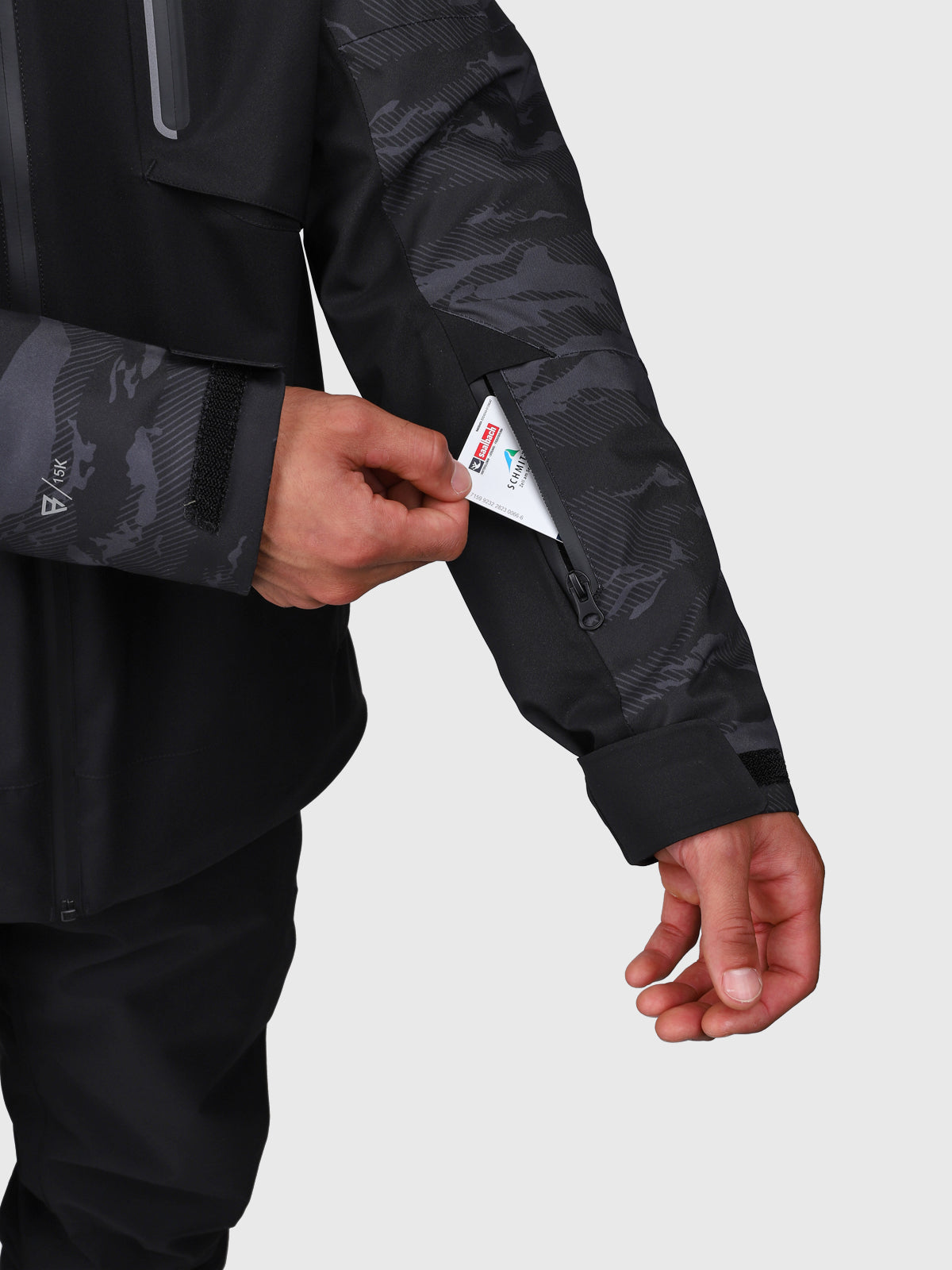 Kanisher Herren Schneejacke | Schwarz
