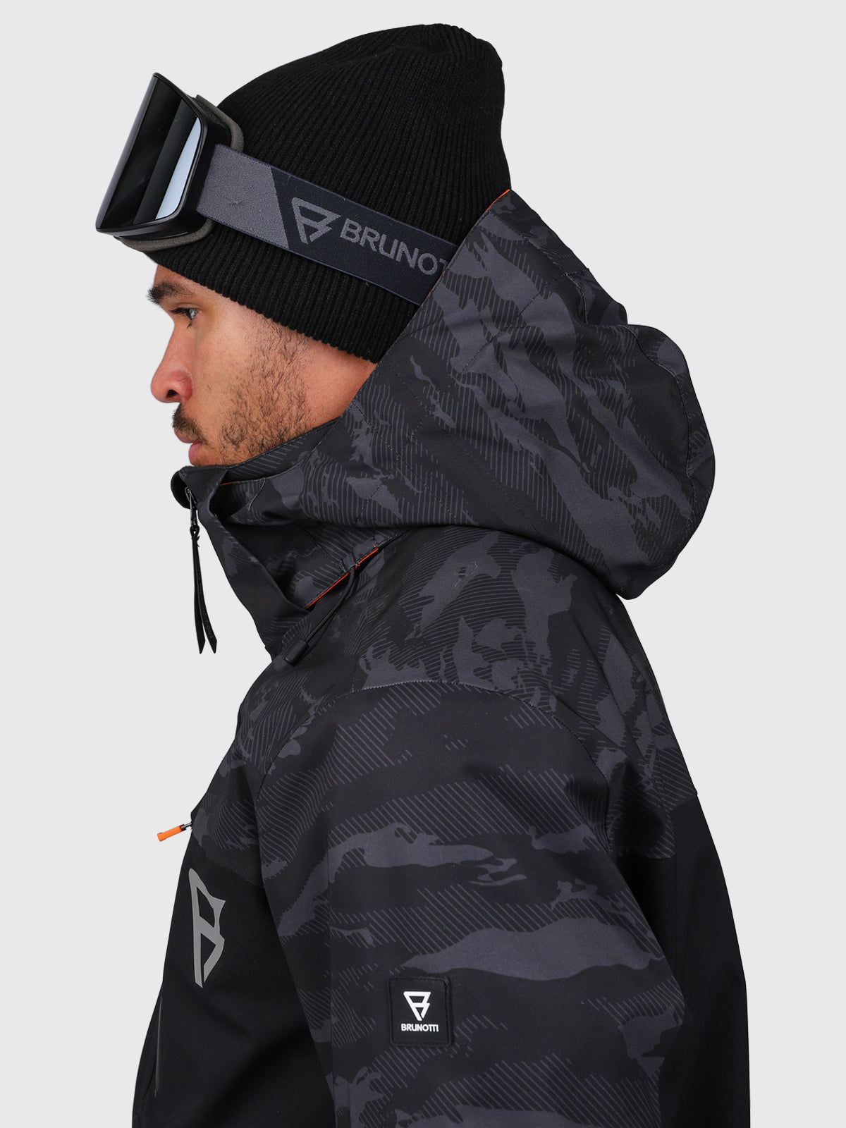 Kanisher Herren Schneejacke | Schwarz