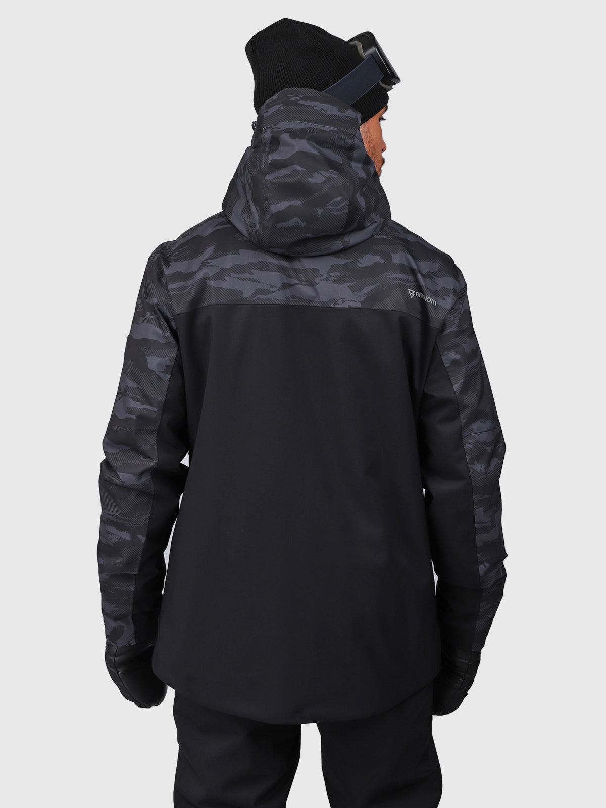 Kanisher Herren Schneejacke | Schwarz