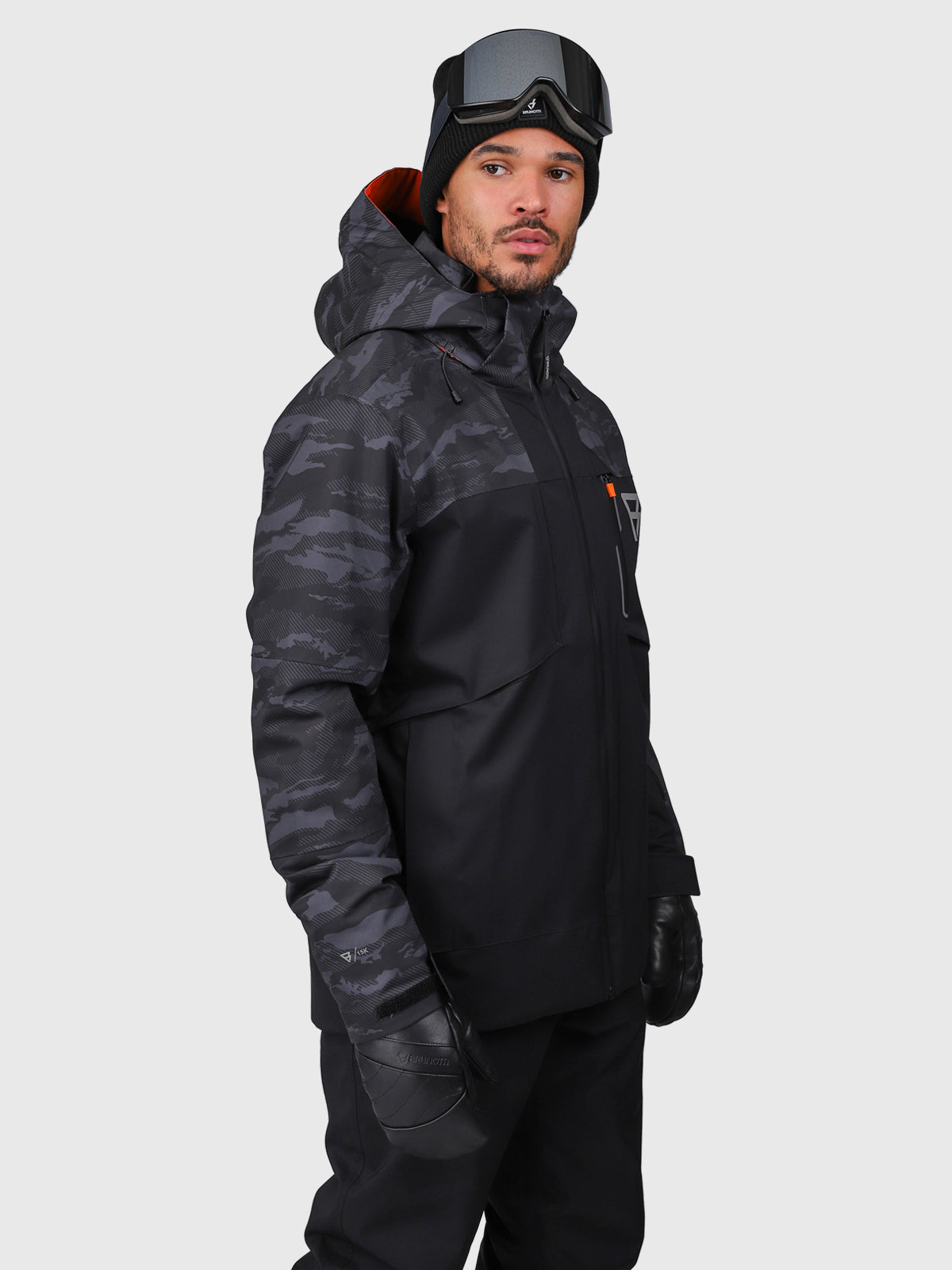 Kanisher Herren Schneejacke | Schwarz