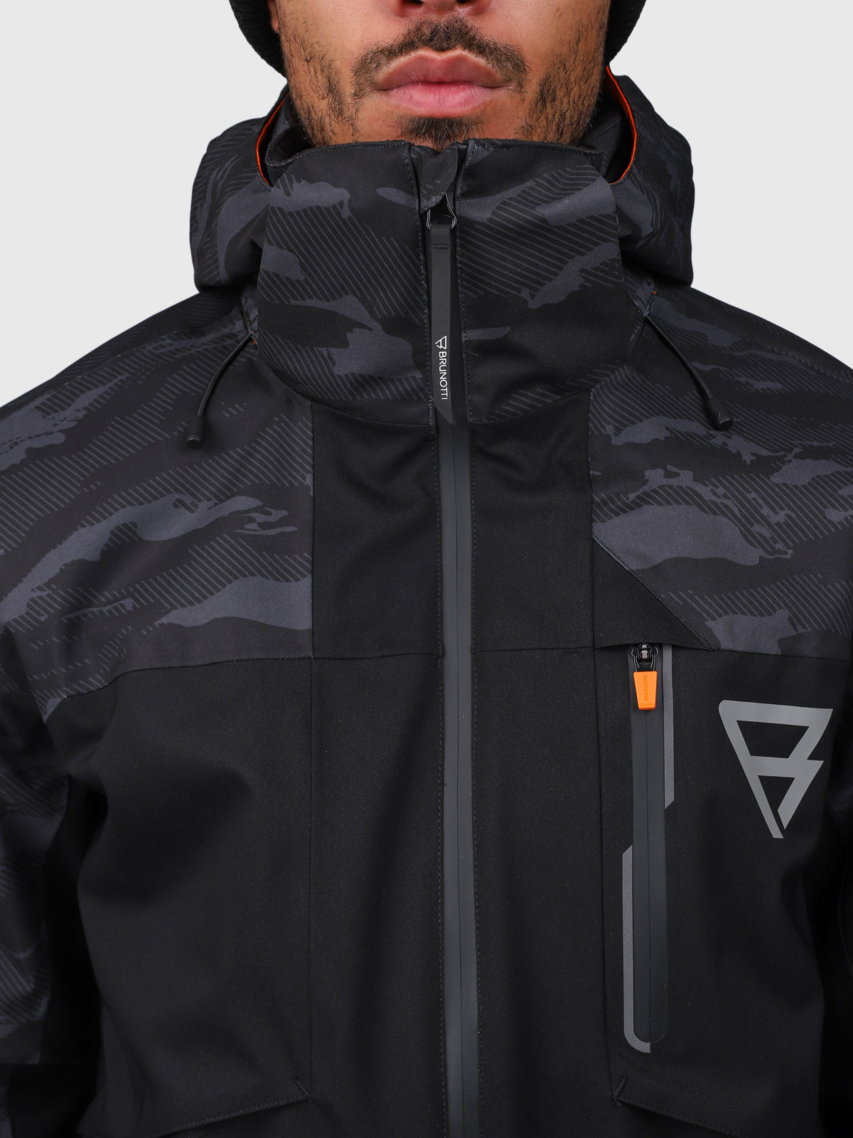 Kanisher Herren Schneejacke | Schwarz