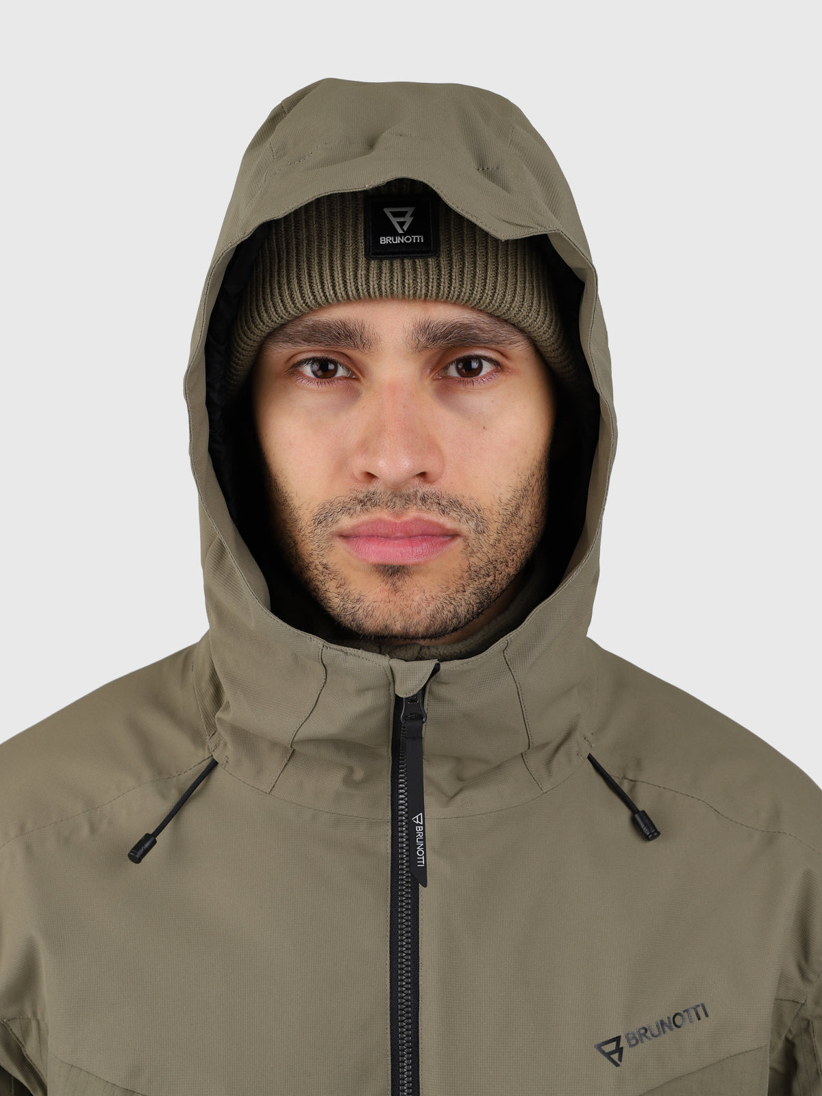Bodish Men Snow Jacket | Dusky Green