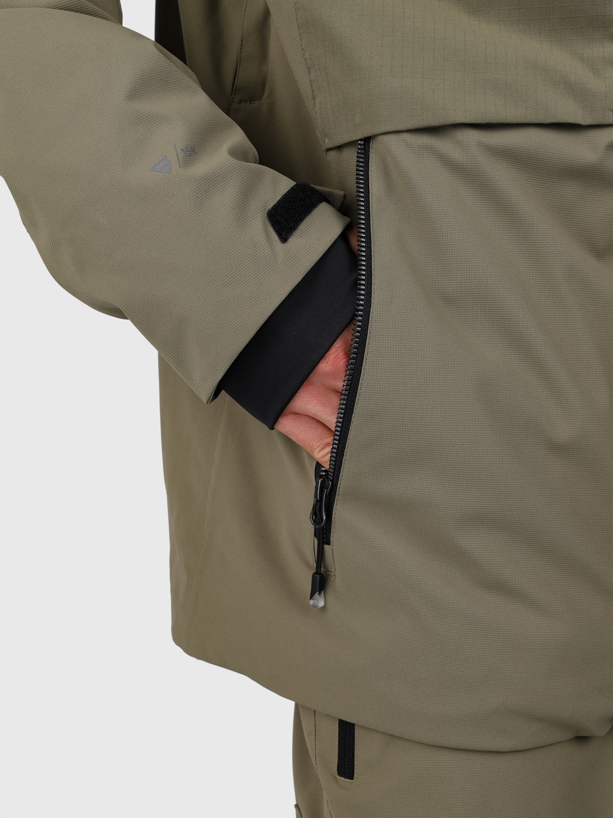 Bodish Men Snow Jacket | Dusky Green