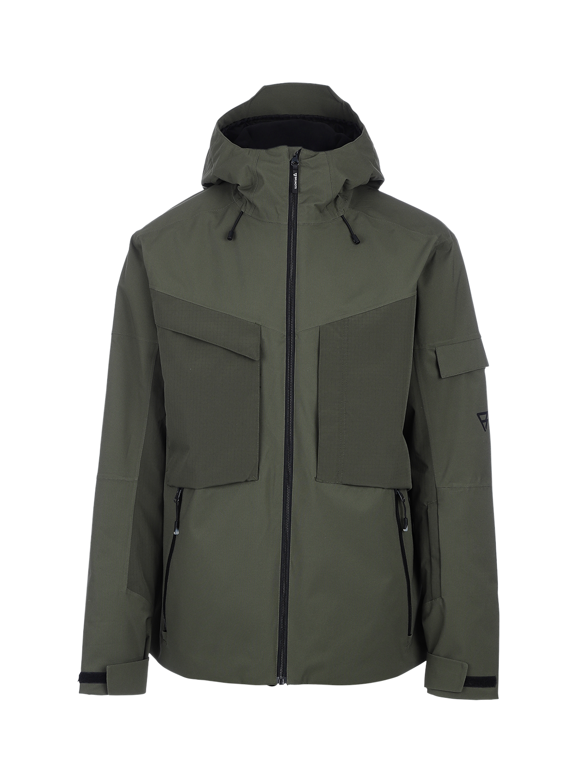 Bodish Men Snow Jacket | Deep Green