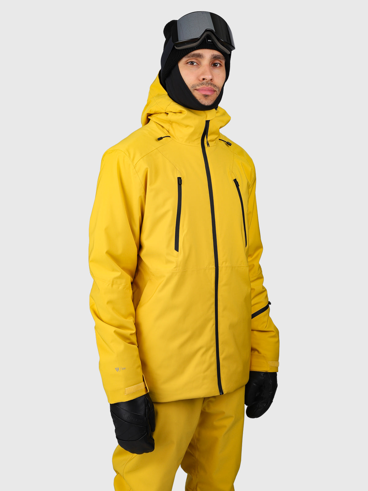 Norrow Herren Schneejacke | Zitronencurry