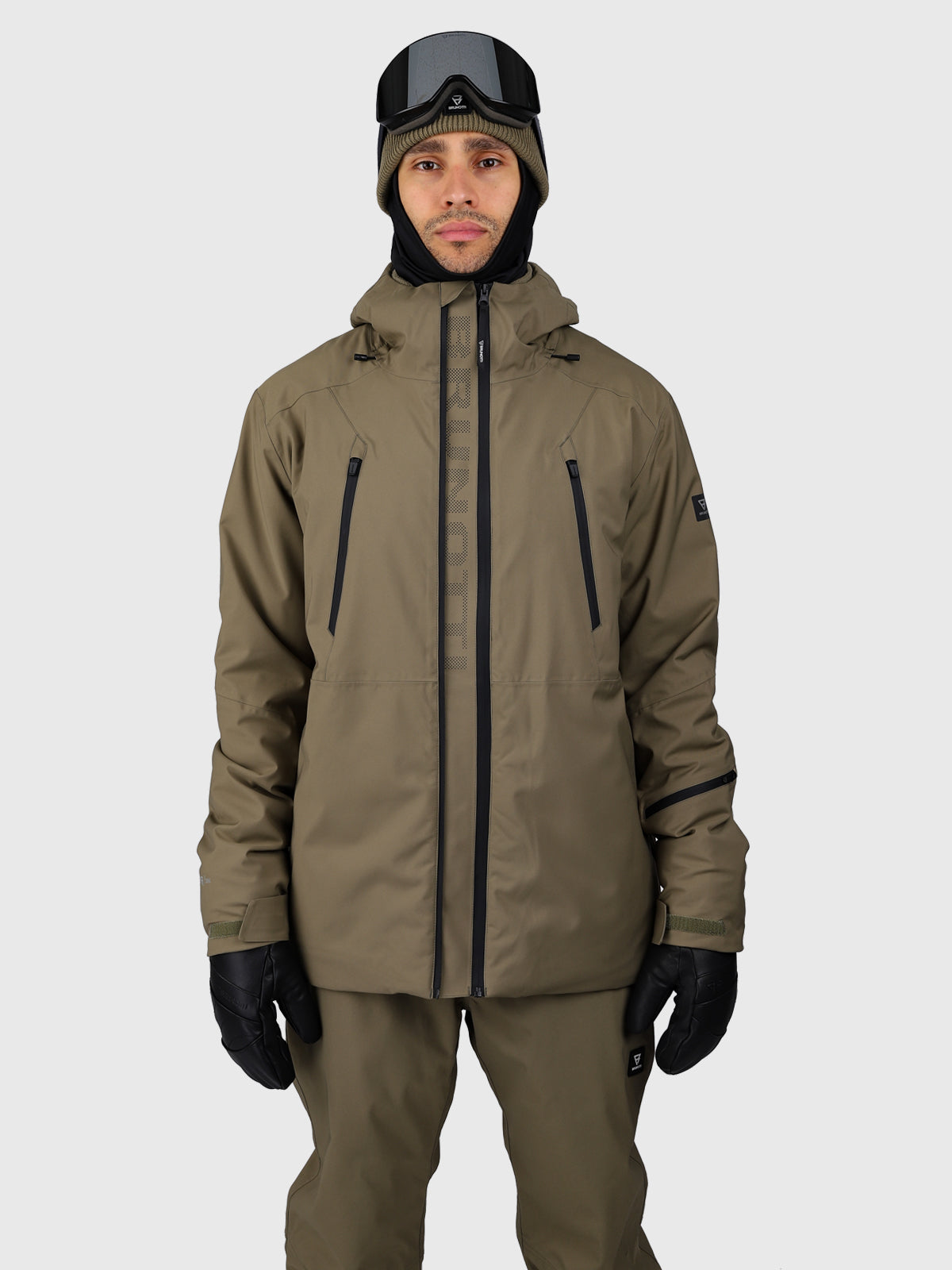 Norrow Herren Schneejacke | Dunkelgrün