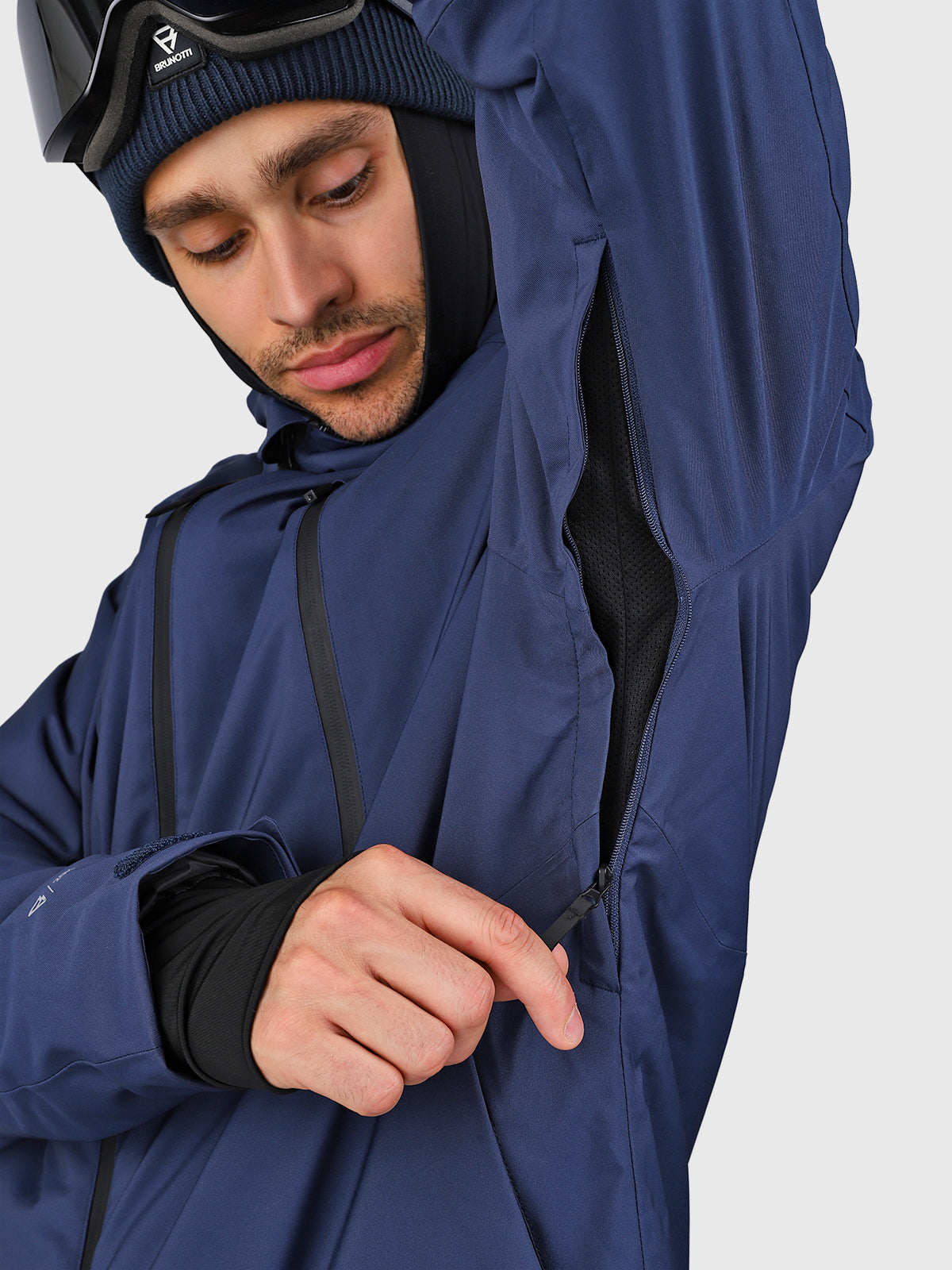 Norrow Herren Schneejacke | Indigoblau