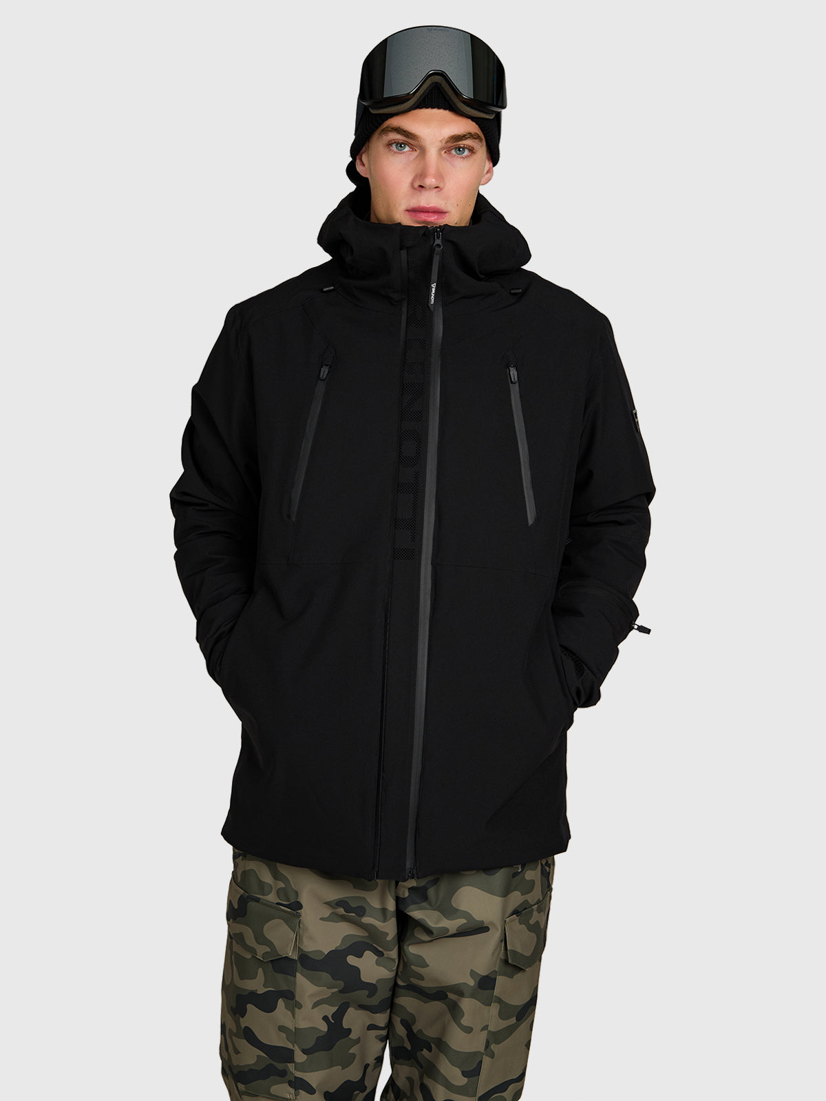 Norrow Heren Ski Jas | Zwart