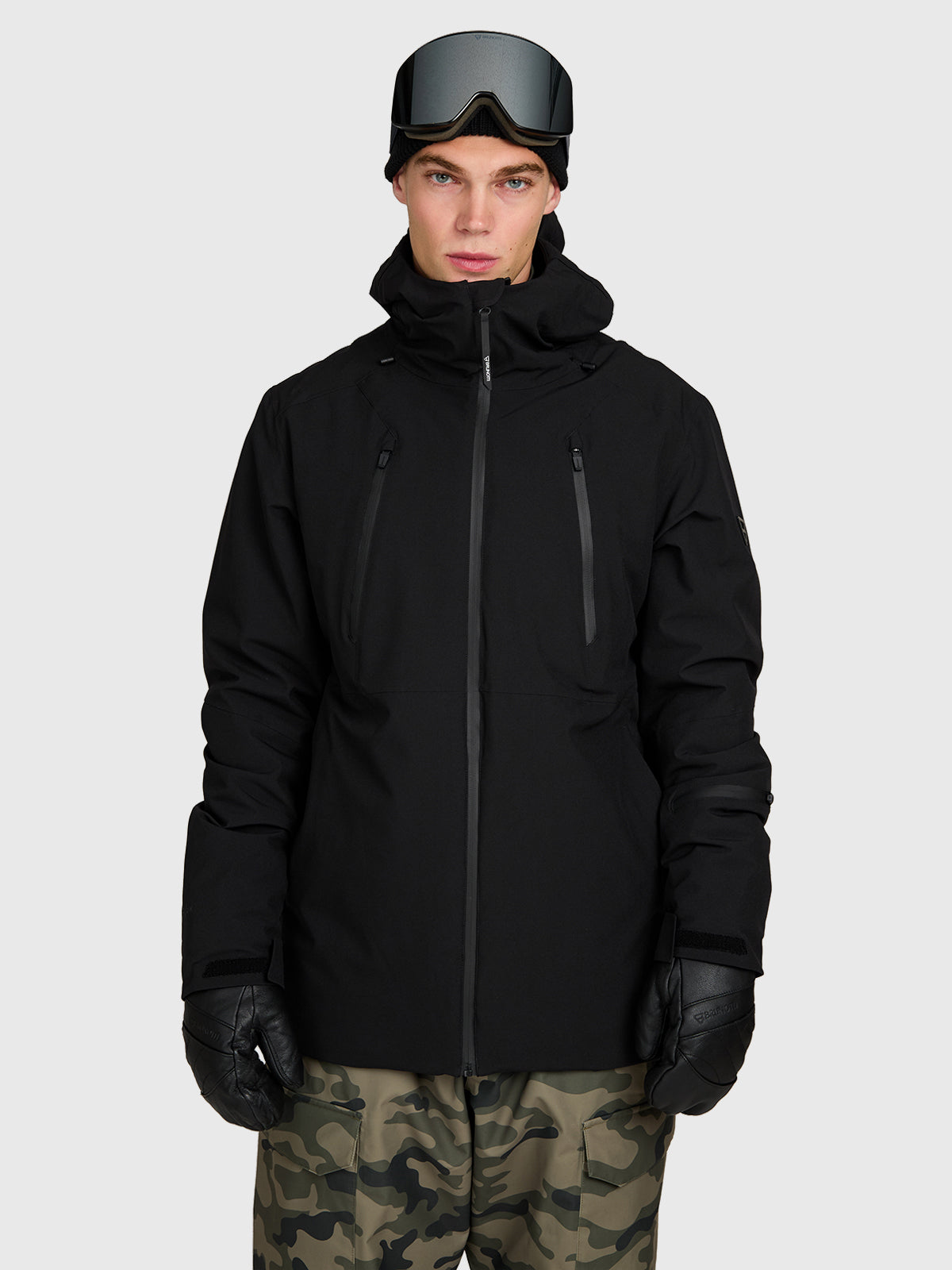 Norrow Heren Ski Jas | Zwart
