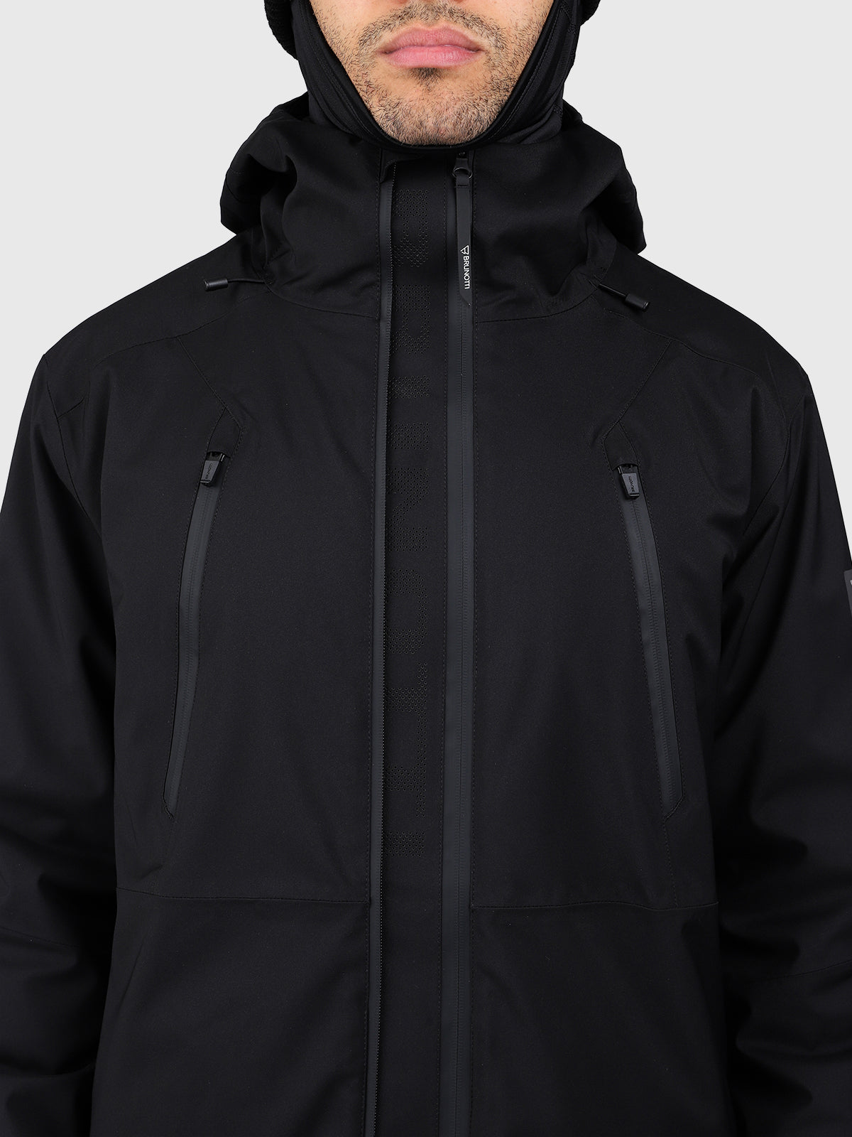 Norrow Herren Schneejacke | Schwarz