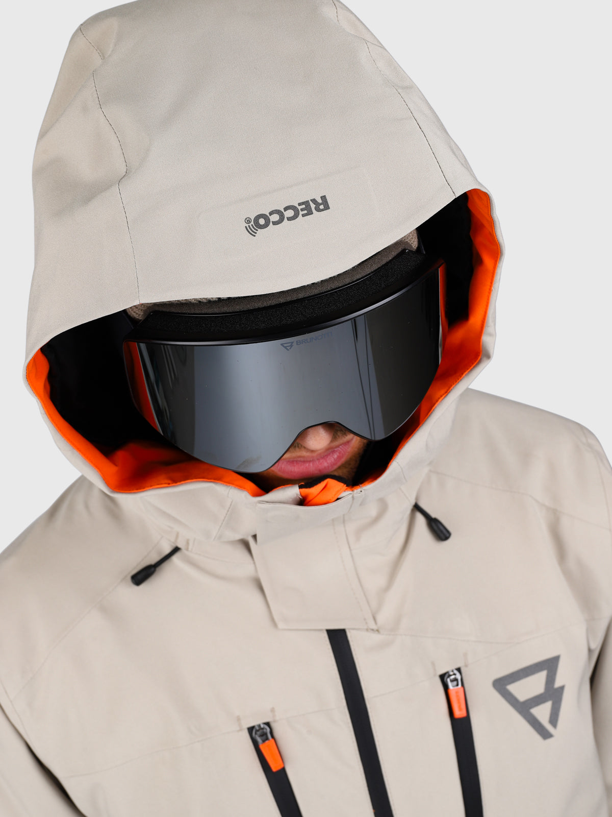 Kendron Men Snow Jacket | Fungi