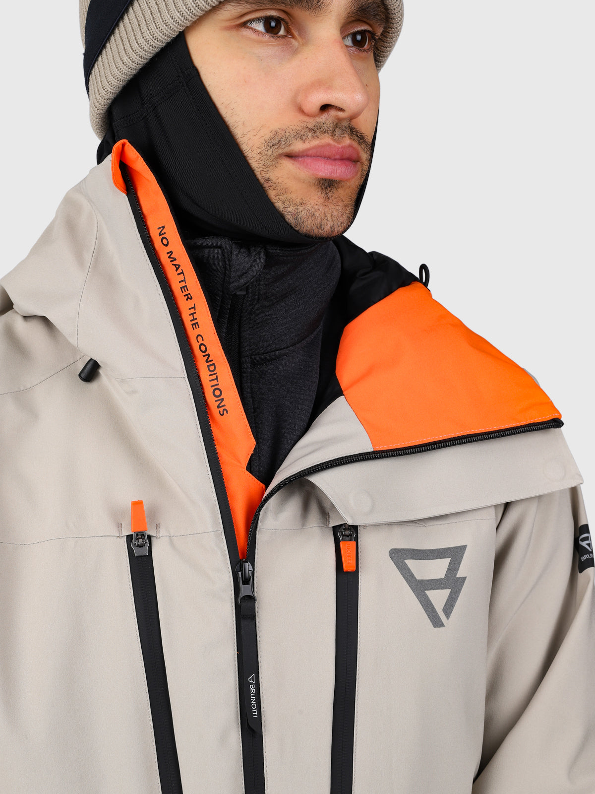 Kendron Men Snow Jacket | Fungi