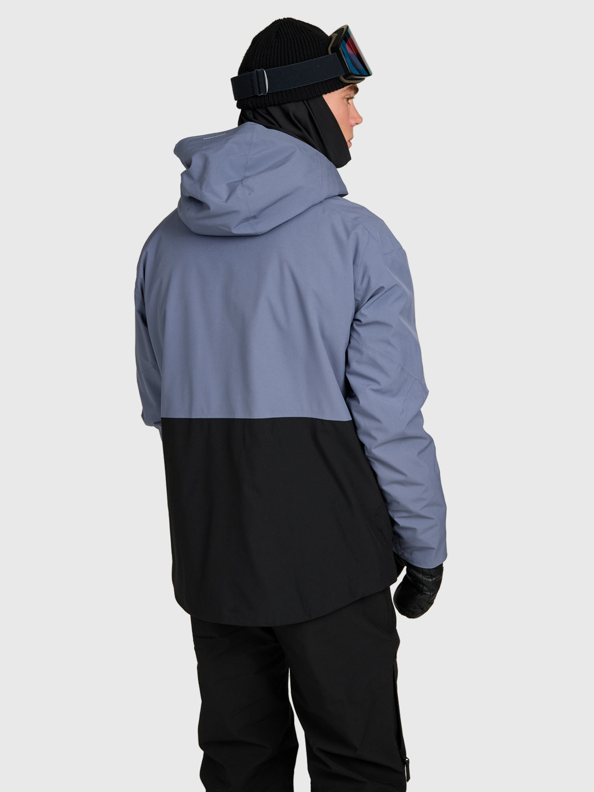 Kendron Men Snow Jacket | Grey Sky