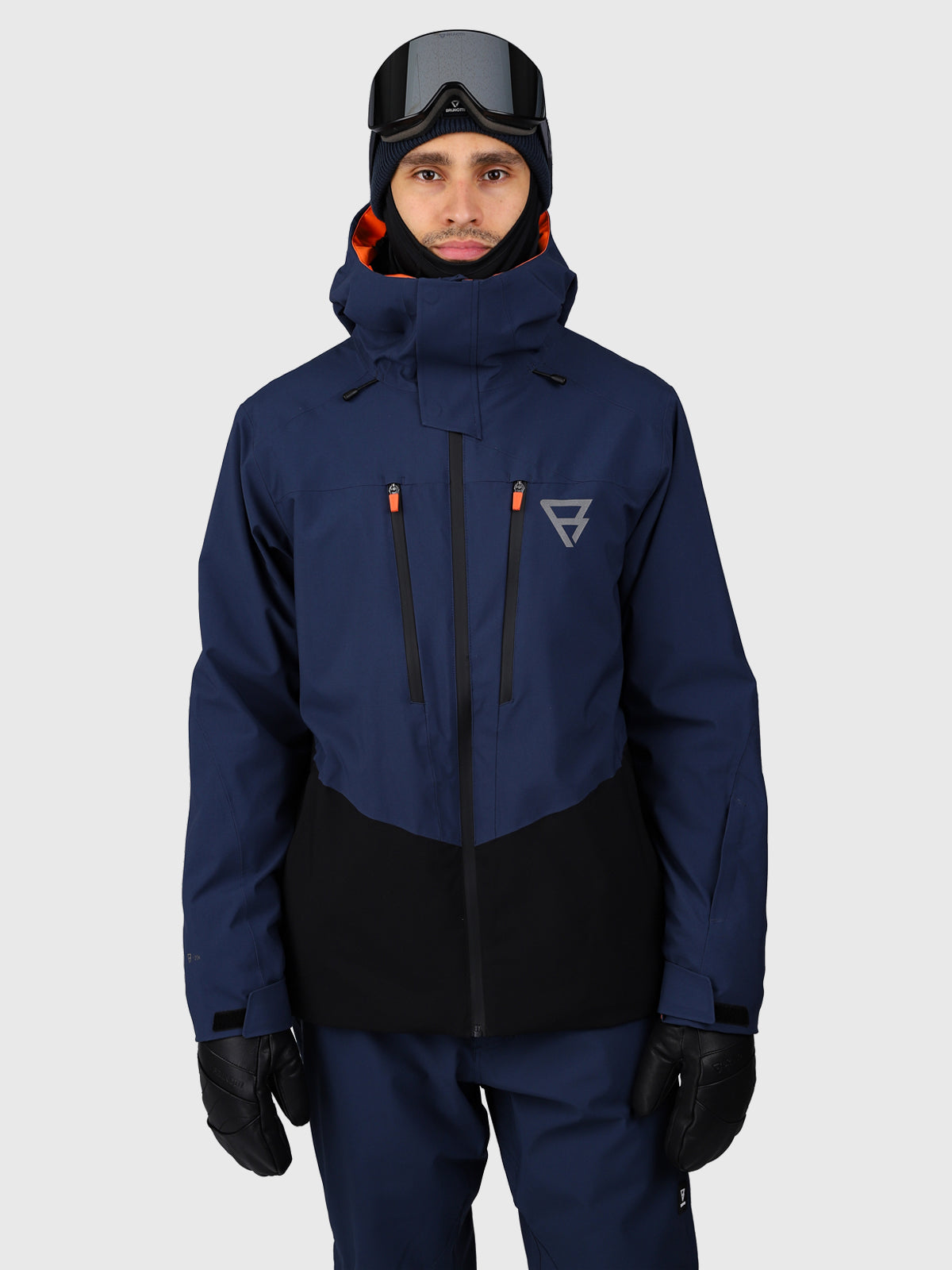 Kendron Men Snow Jacket | Indigo Blue