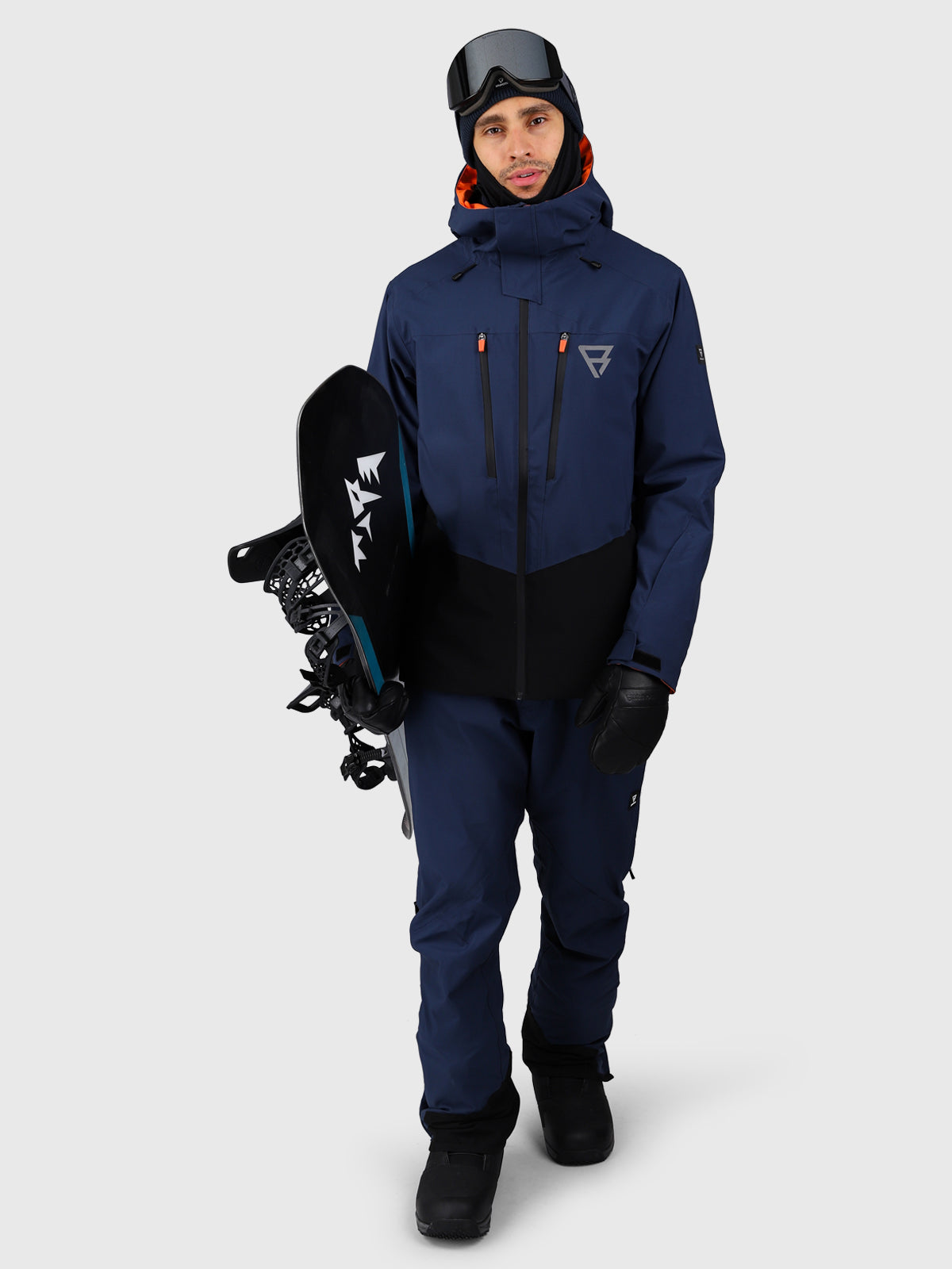 Kendron Men Snow Jacket | Indigo Blue