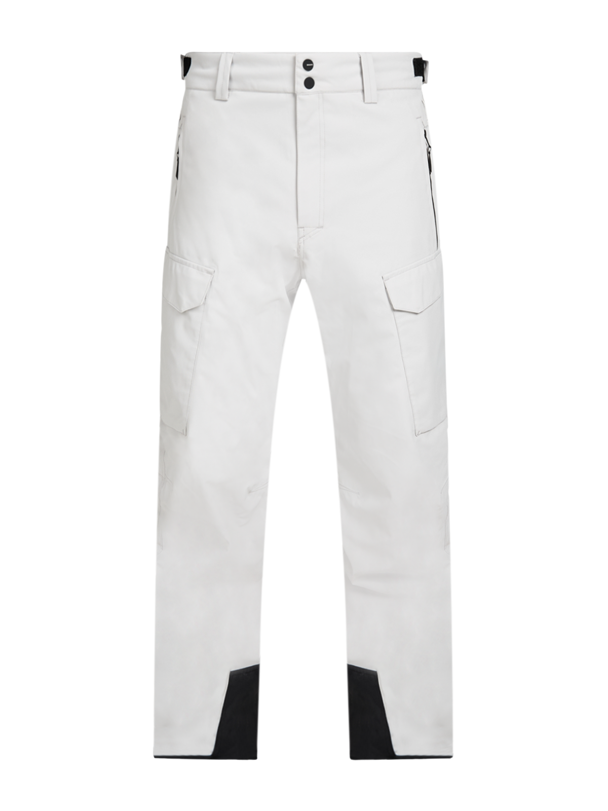Footrail-Cargo Men Snow Pants | Soft Grey