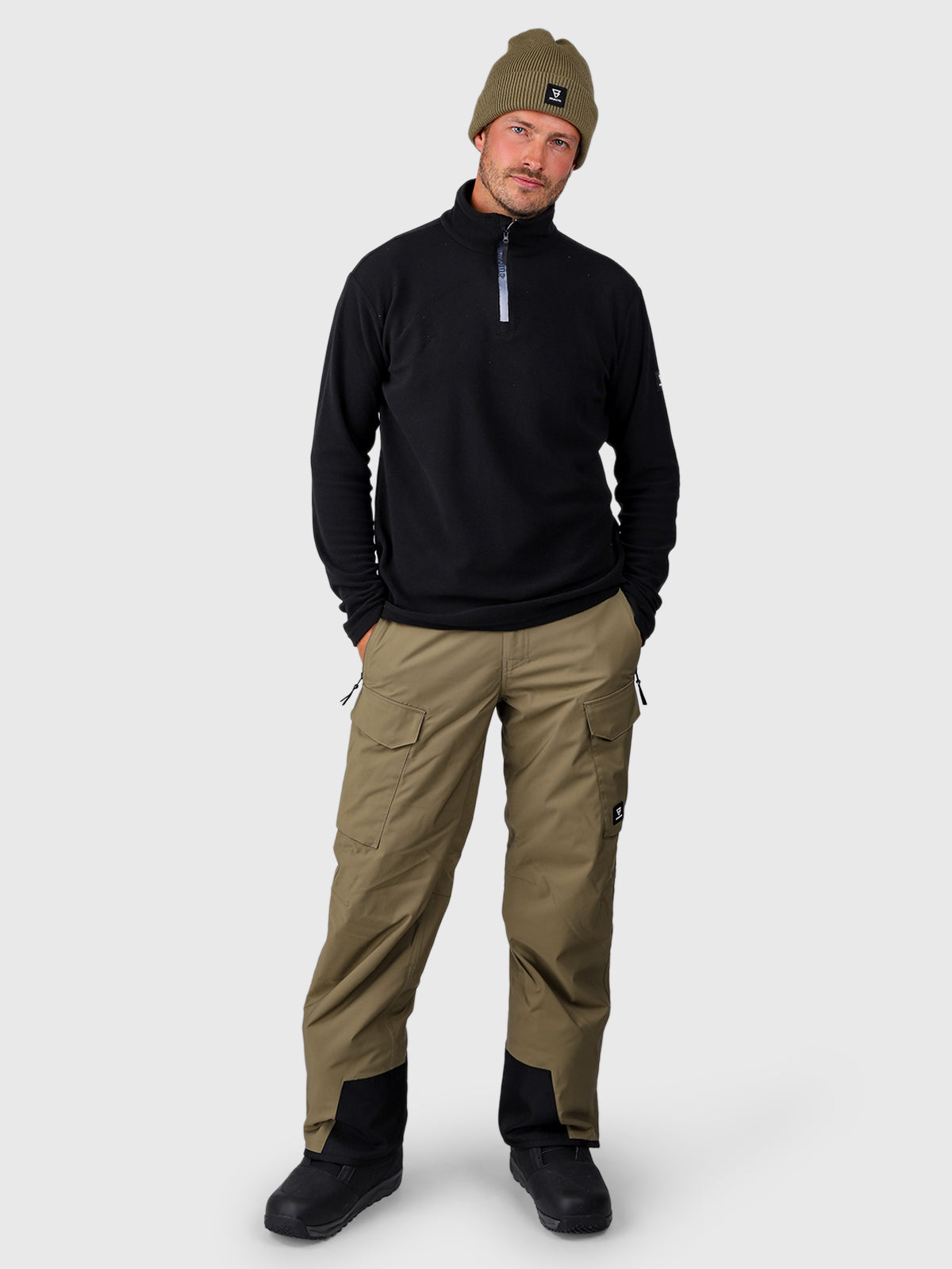 Footrail-Cargo Heren Ski Broek | Dusky Green